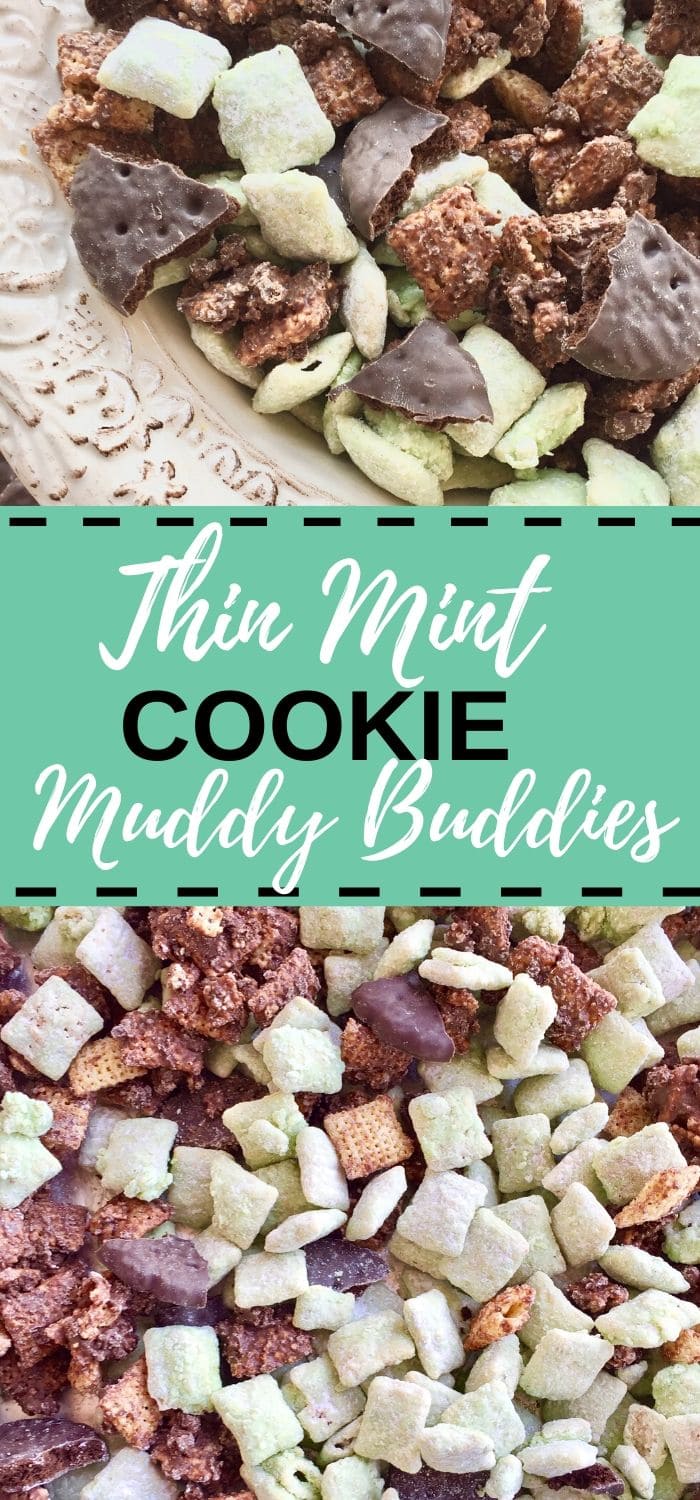 Thin Mint Cookie Muddy Buddies