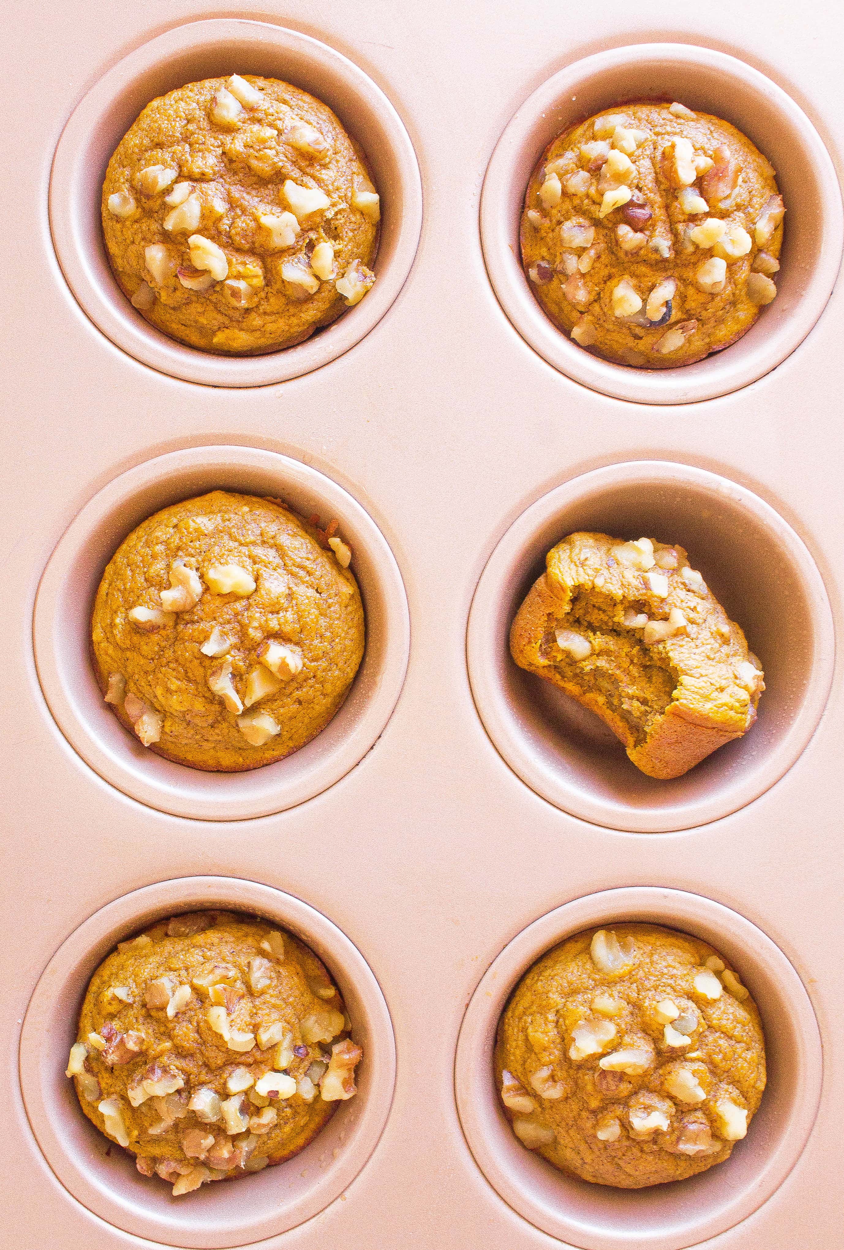 Healthy Pumpkin Oat Muiffins