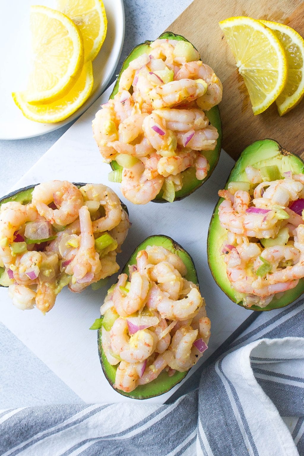 Shrimp Stuffed Avocados Kathryn S Kitchen