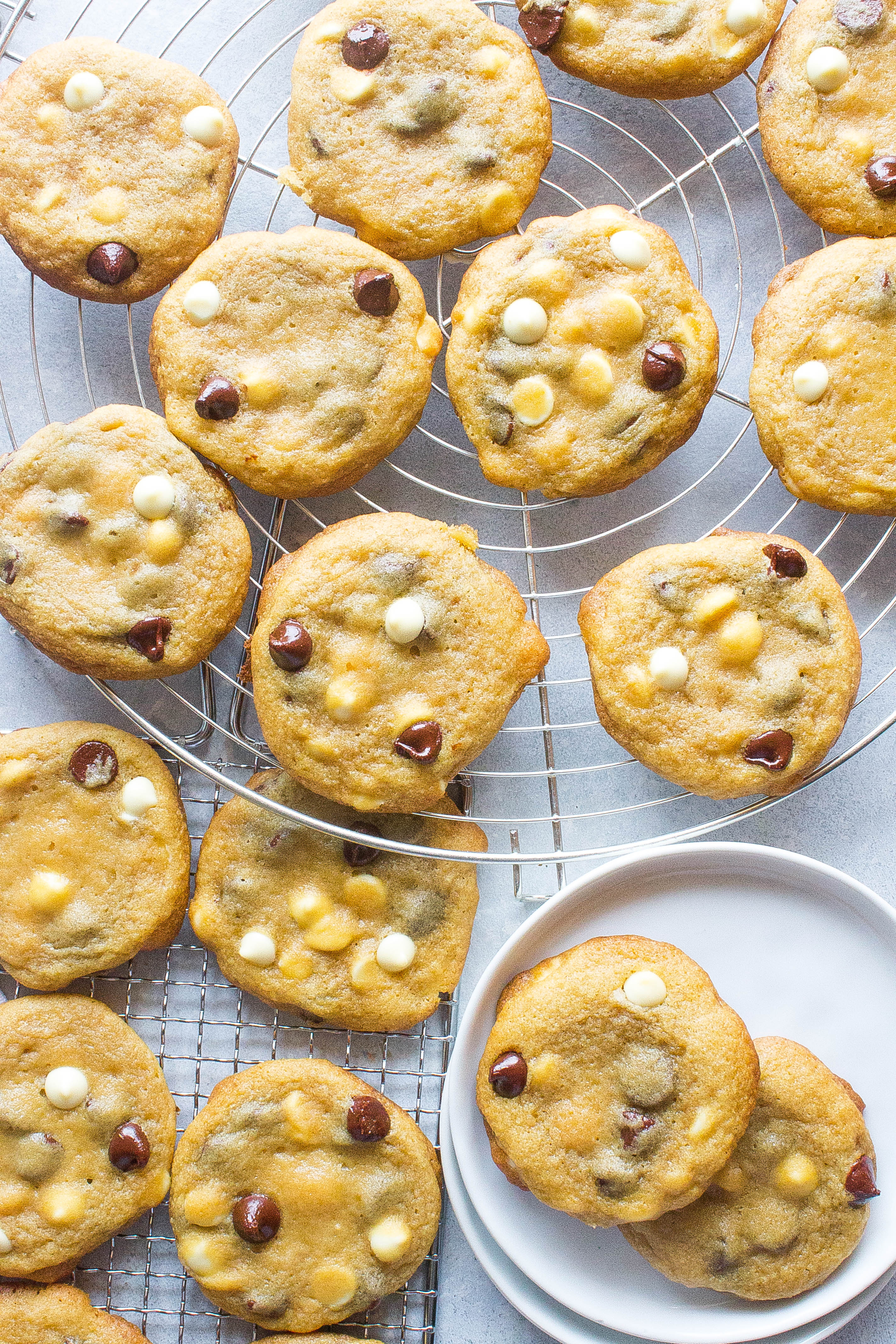 Whole Wheat Pudding Chocolate Chip Cookies