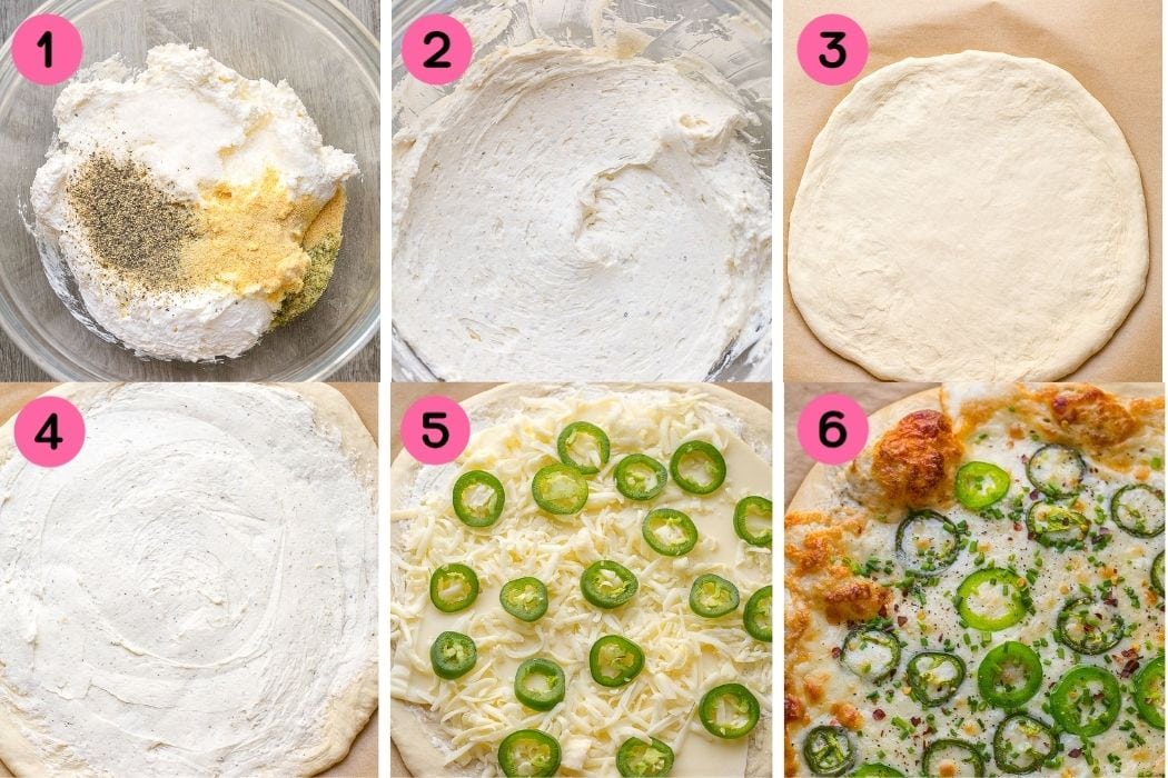 How to make Jalapeno Popper Pizza.