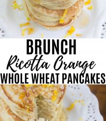 Ricotta Orange Pancakes