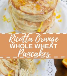 Ricotta Orange Pancakes