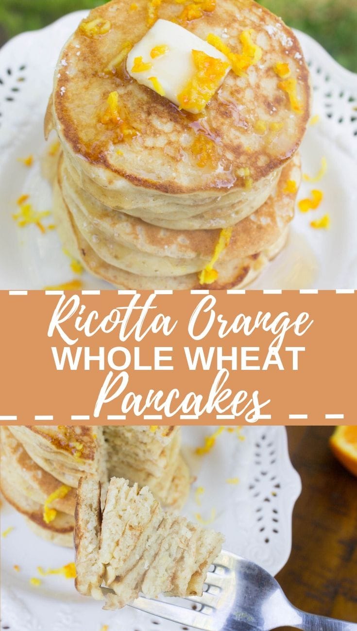 Ricotta Orange Pancakes