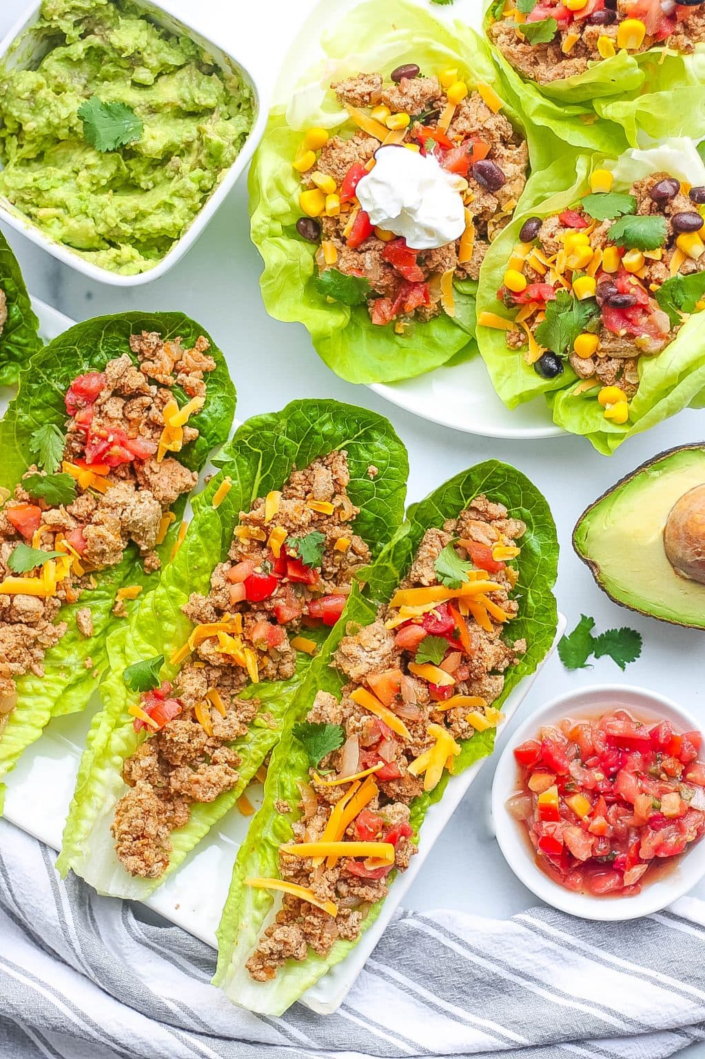 Taco Lettuce Wraps Healthier Version Kathryns Kitchen 5634