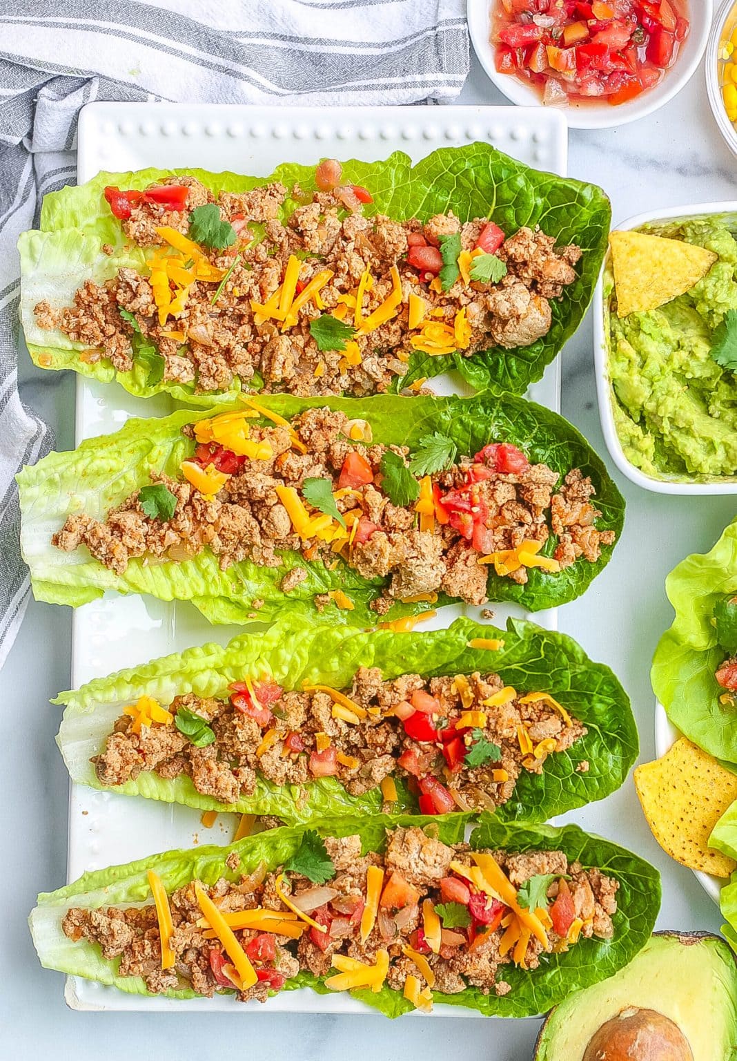 Taco Lettuce Wraps (Healthier Version)- Kathryn's Kitchen