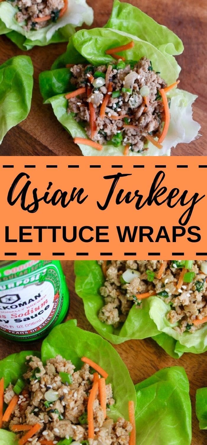 Asian Turkey Lettuce Wraps