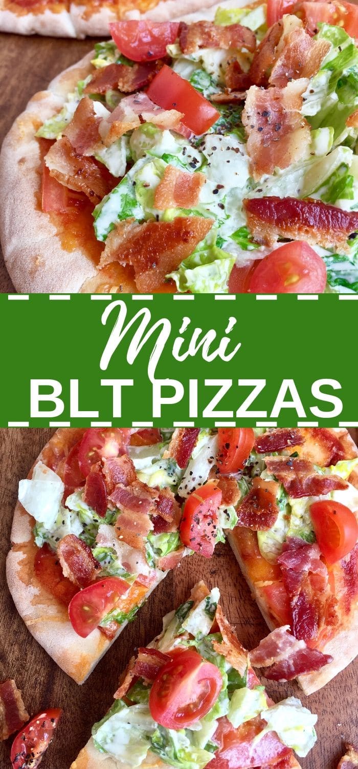 Mini BLT Pizzas