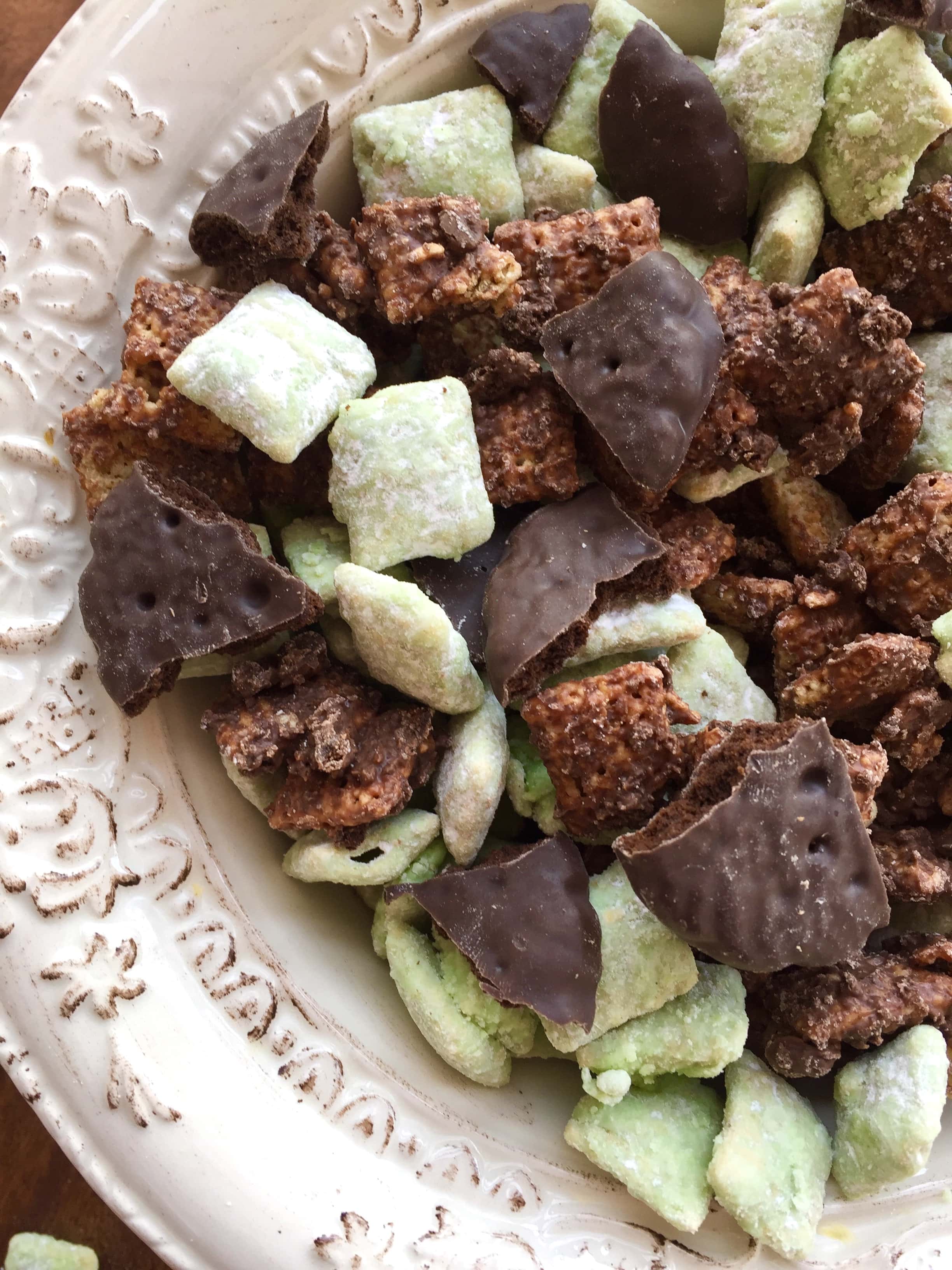 Thin mint muddy buddies