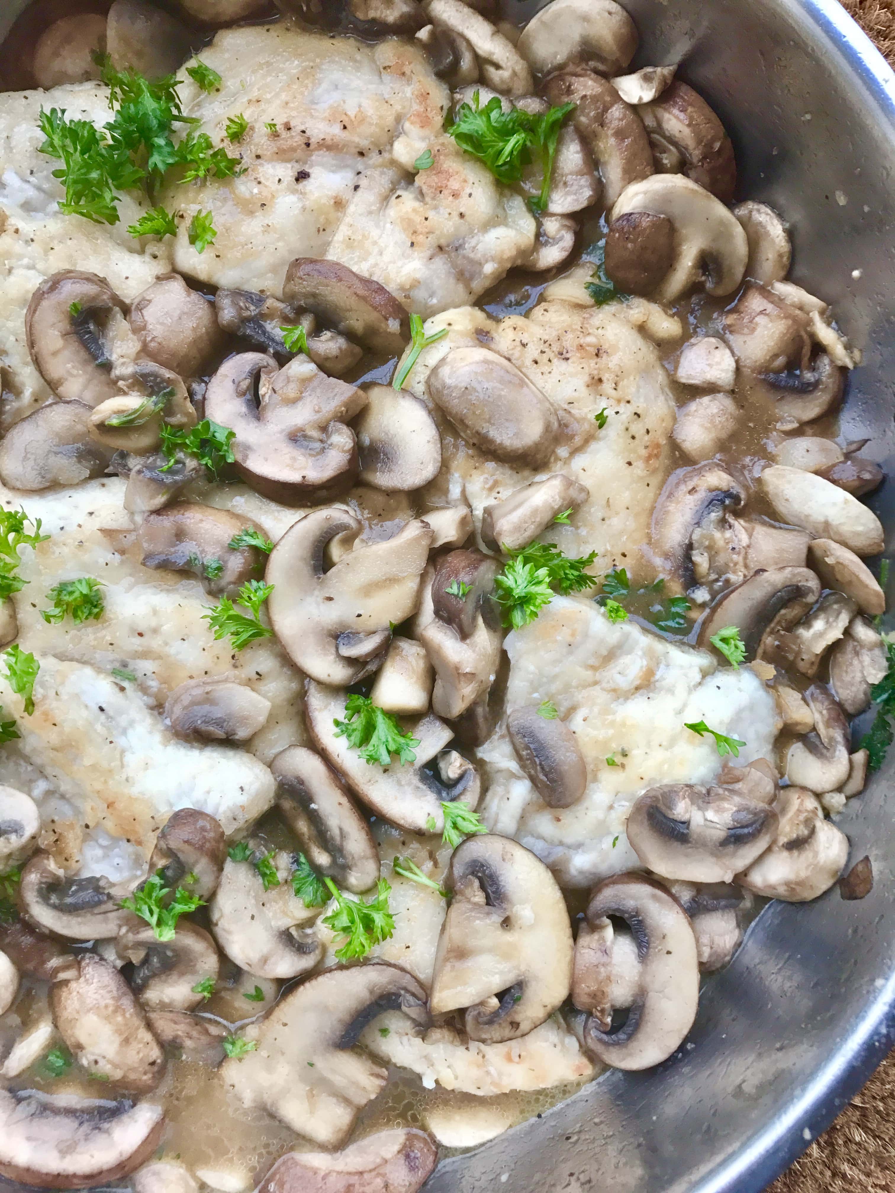 Skillet Chicken Marsala