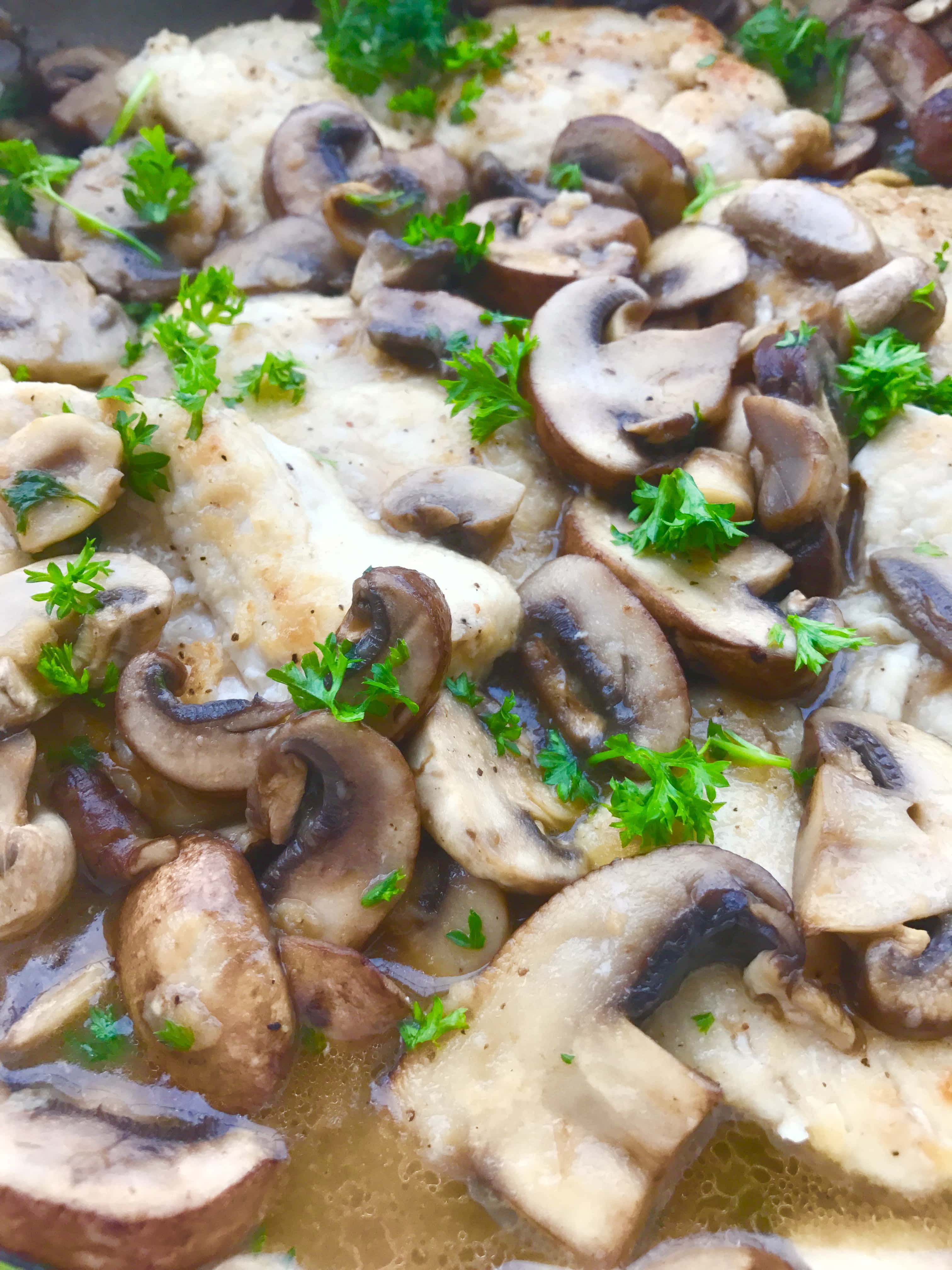 Skillet Chicken Marsala