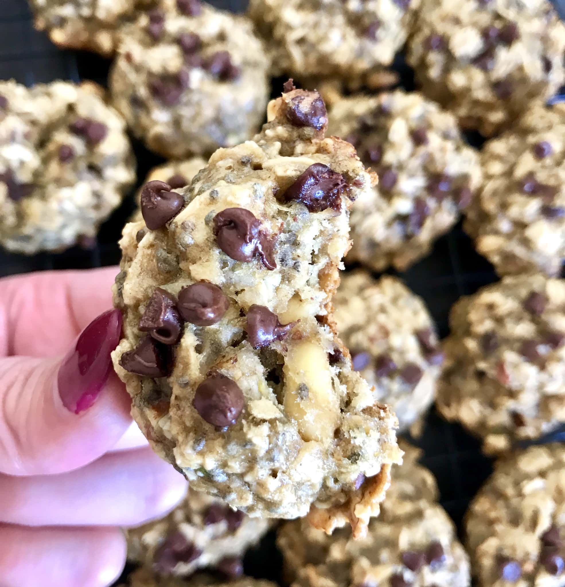 Oatmeal Chocolate Chip Breakfast Cookies 3