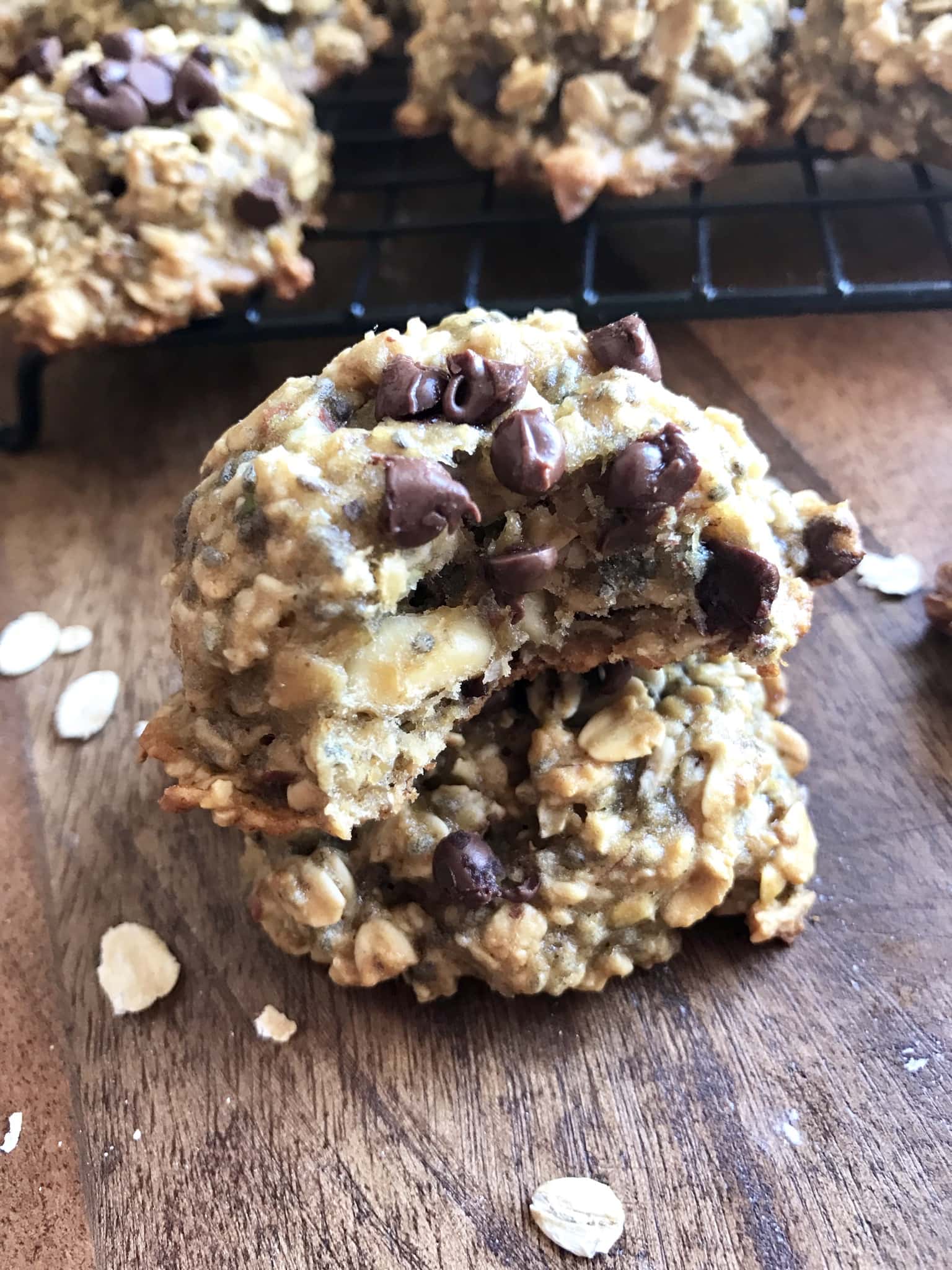 Oatmeal Chocolate Chip Breakfast Cookies