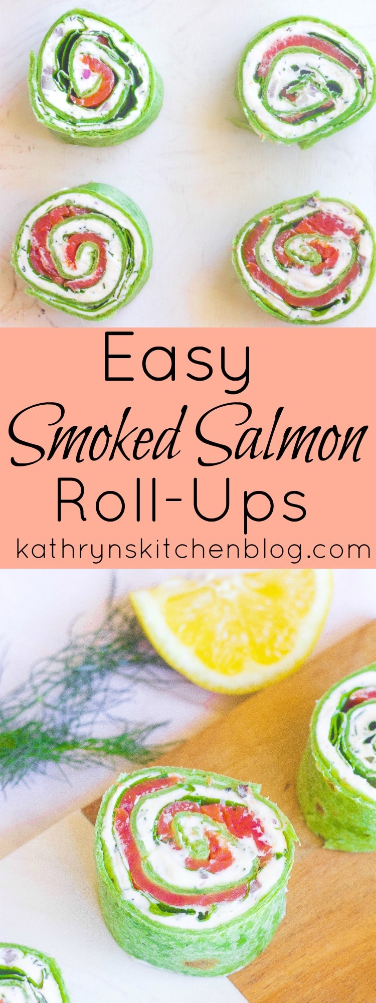 Easy Smoked Salmon Roll-Ups