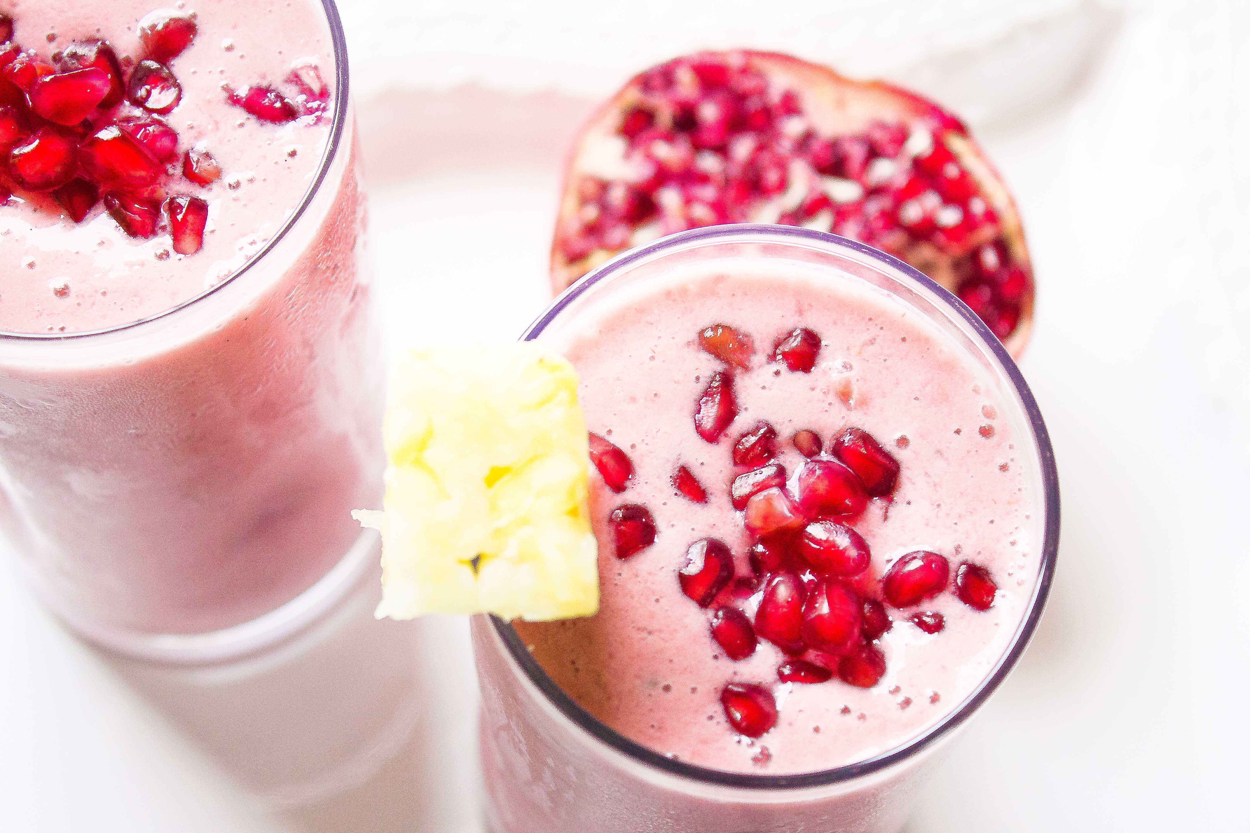 Creamy Pomegranate Power Smoothie - Kathryn's Kitchen