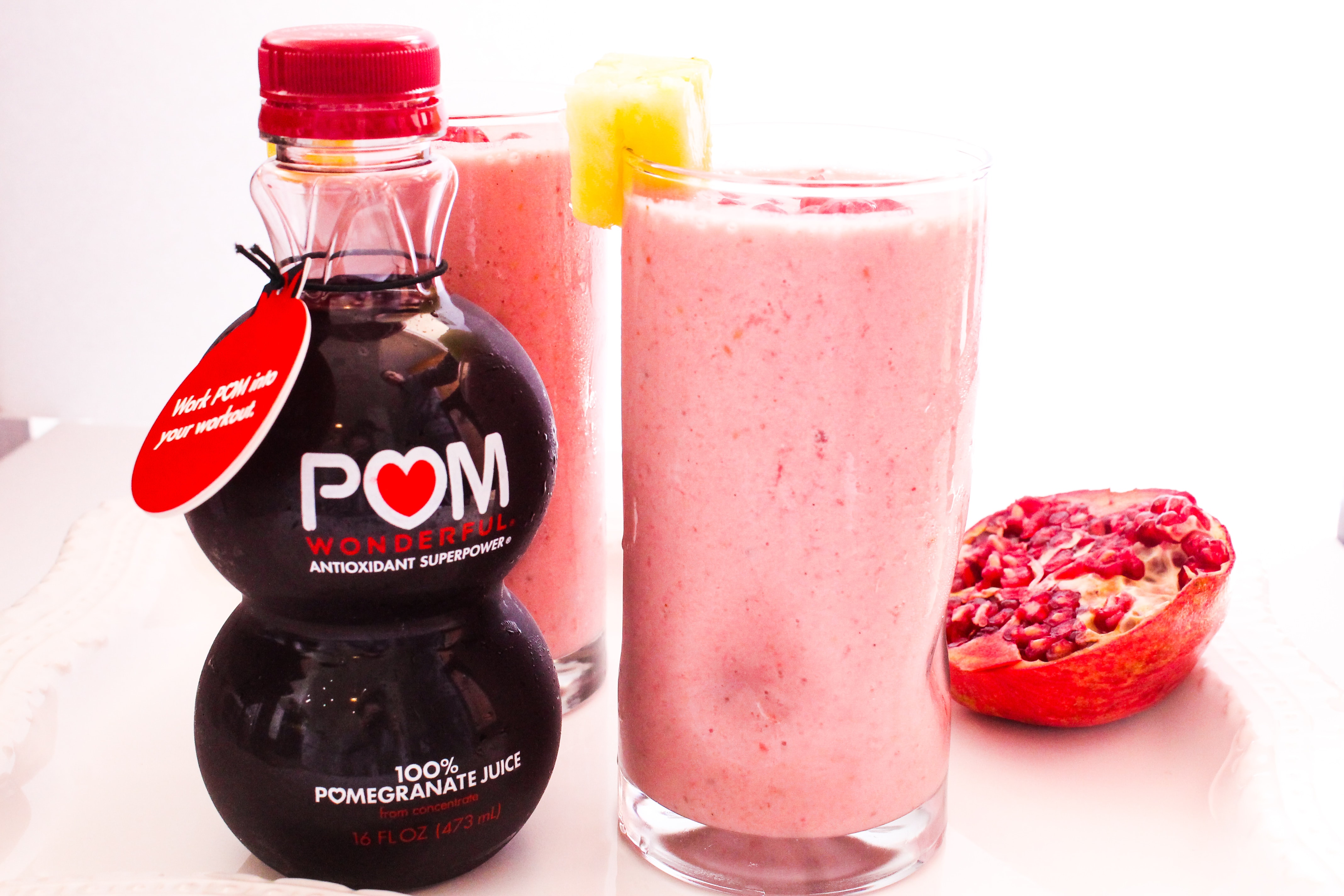 Creamy Pomegranate Power Smoothie