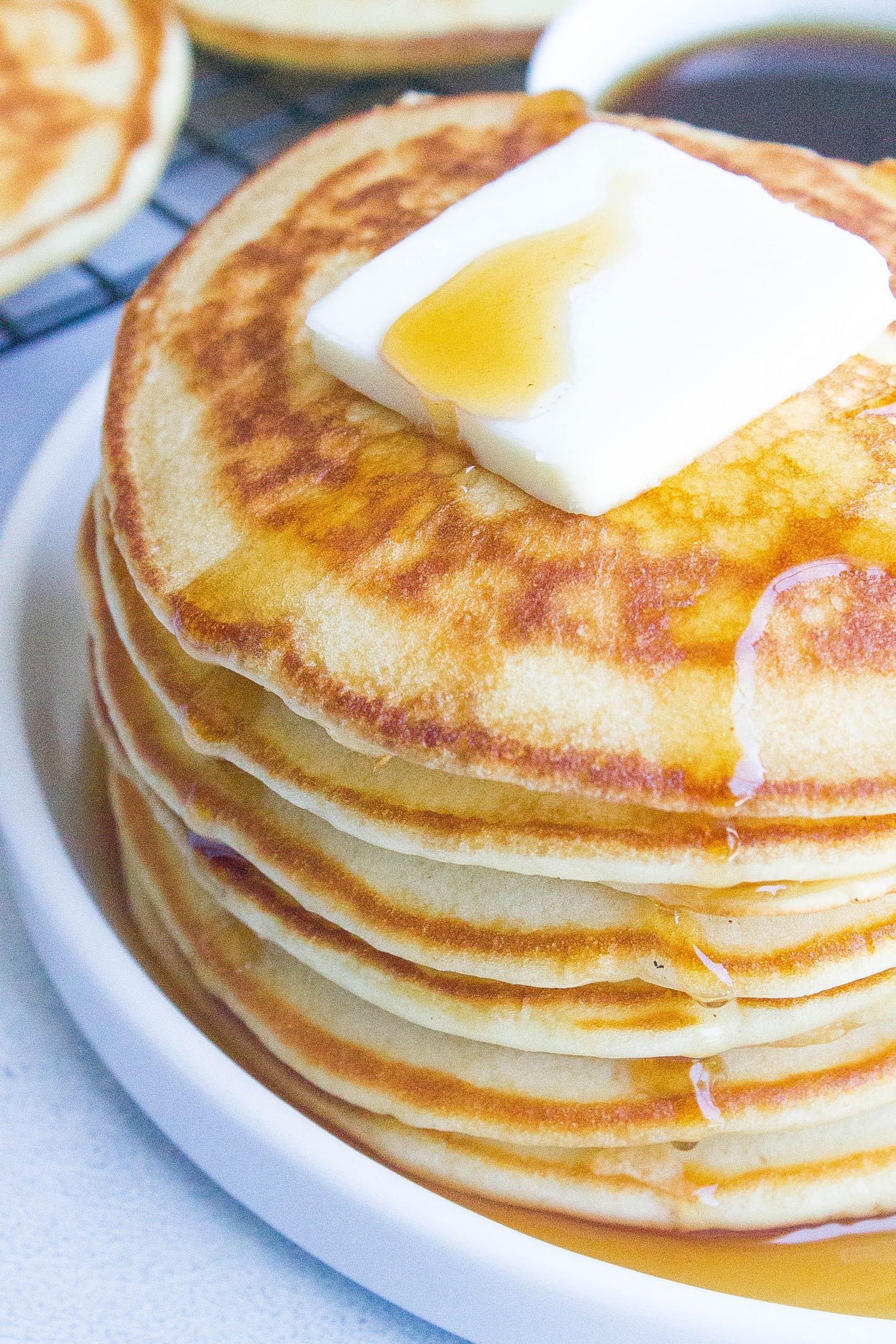 Fluffy Vanilla Yogurt Pancakes