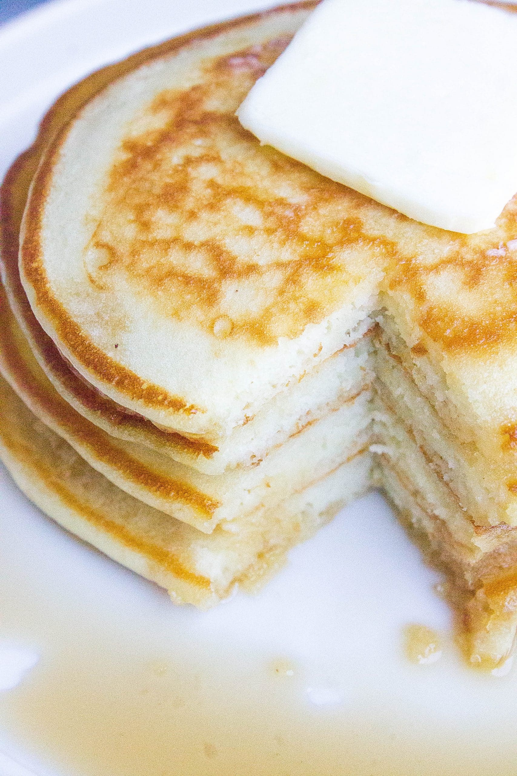 Fluffy Vanilla Yogurt Pancakes