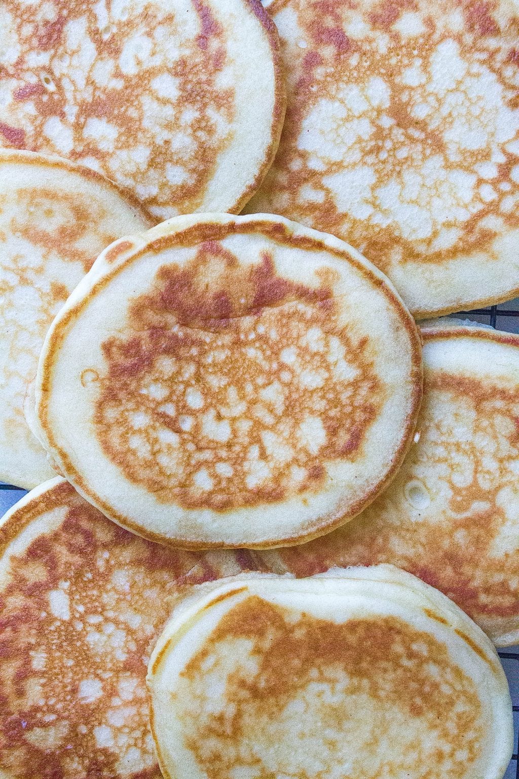 Fluffy Vanilla Yogurt Pancakes - Kathryn's Kitchen