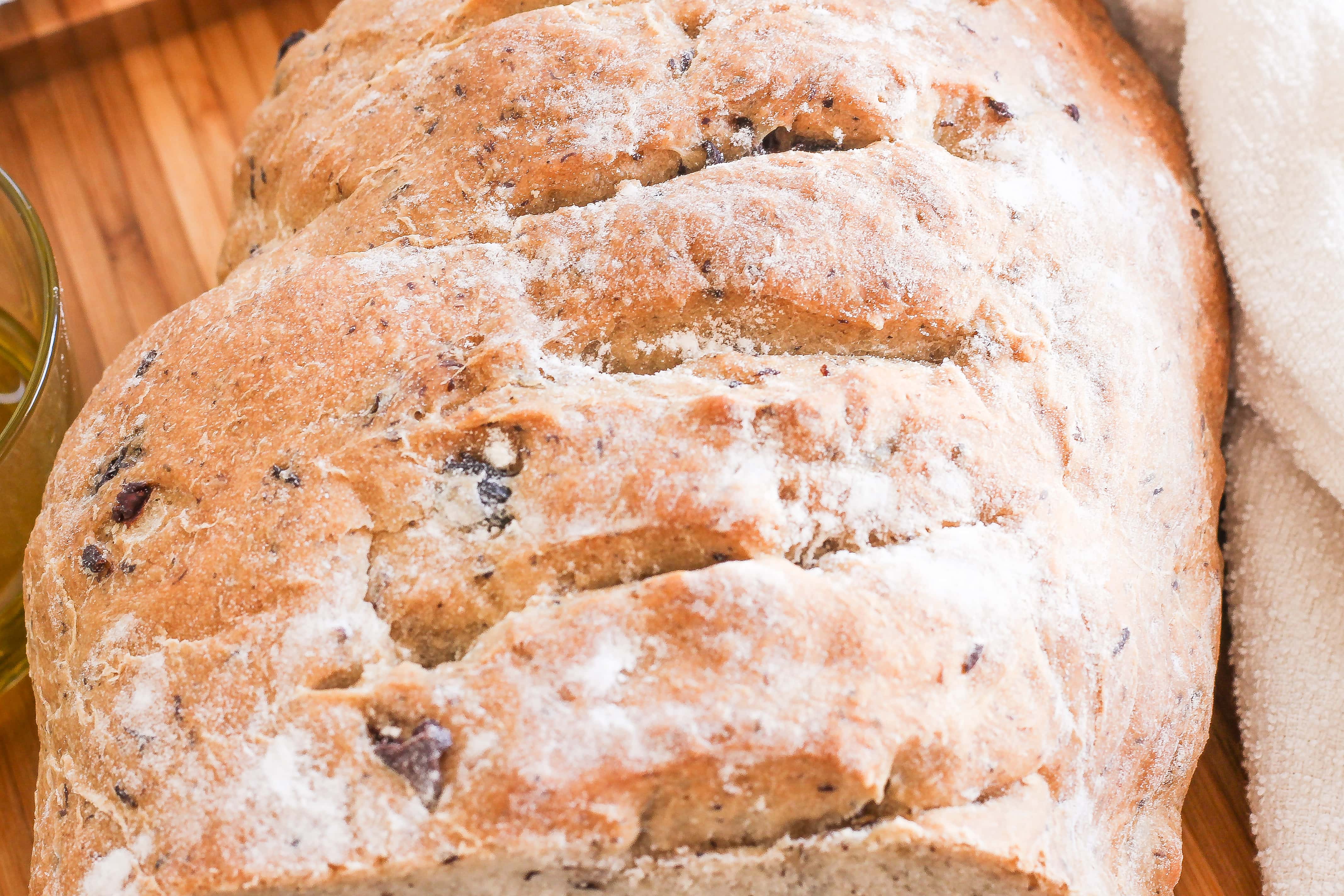 Rustic Olive Bread