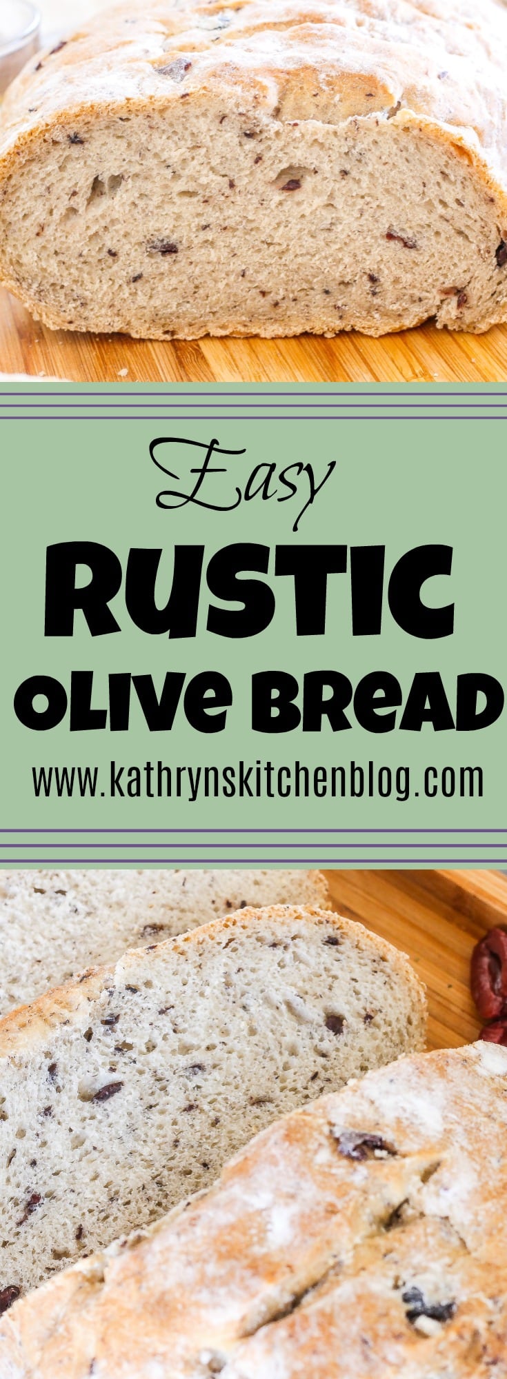 Rustic Olive Bread