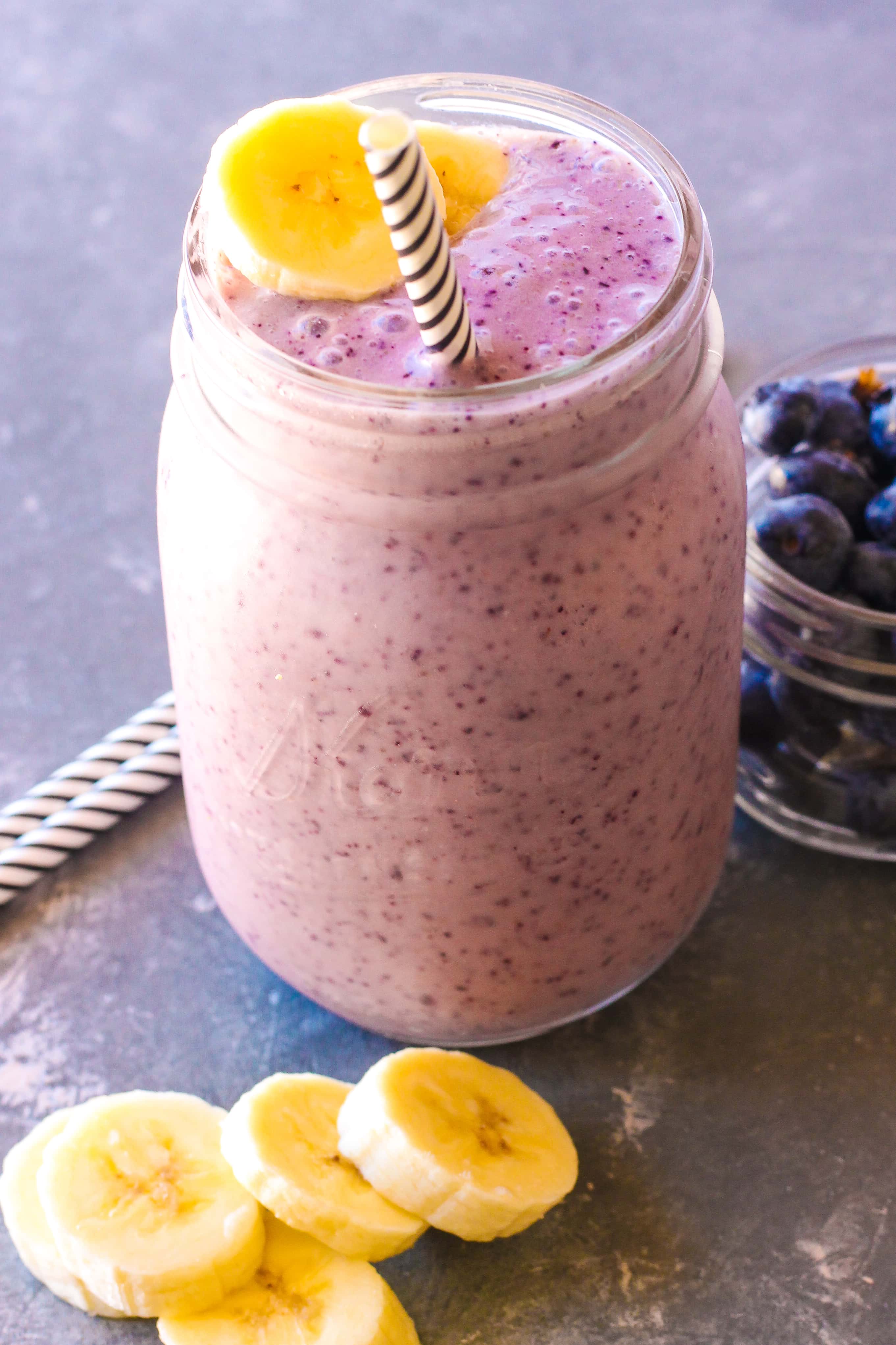 blueberry banana smoothie