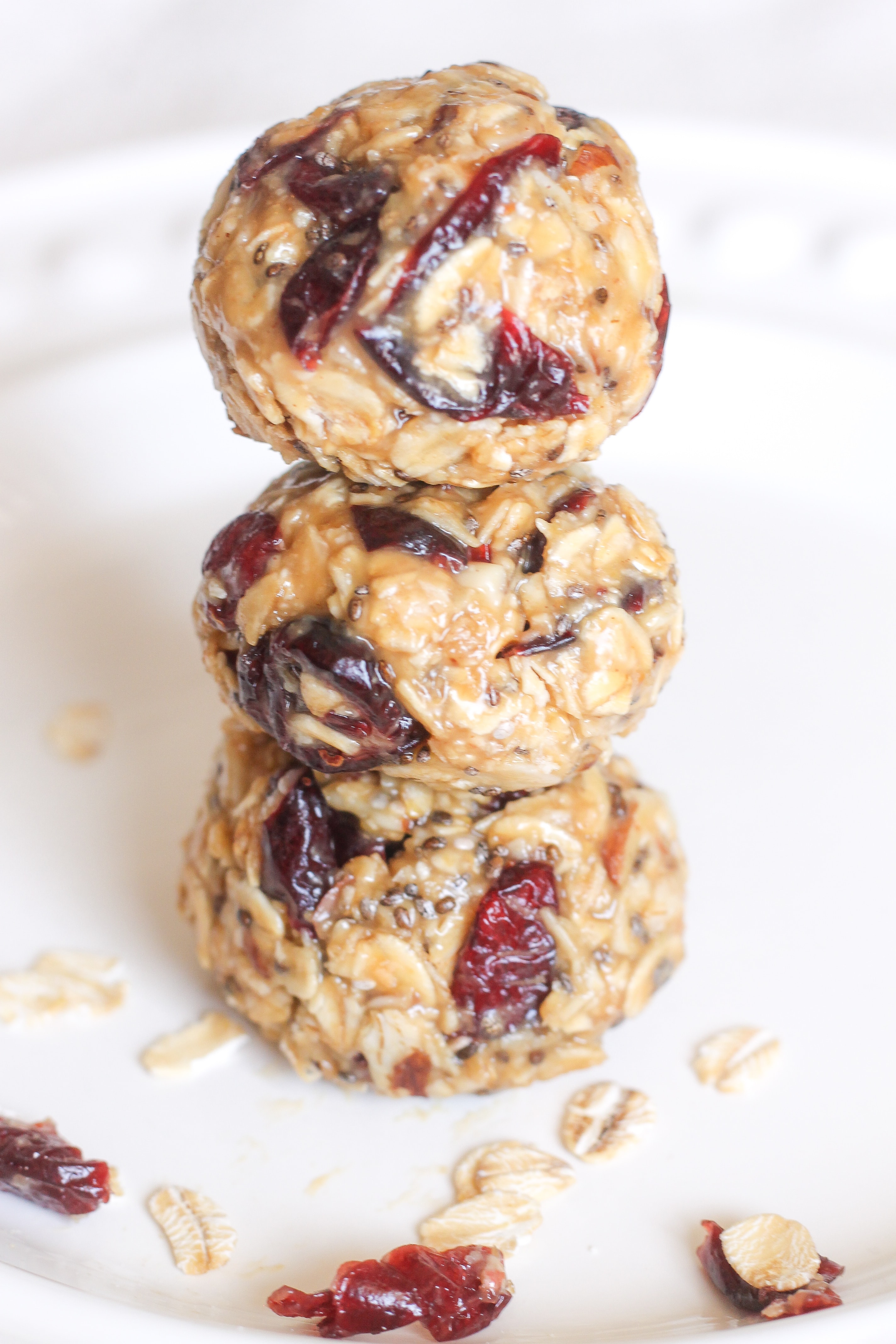 Cranberry Almond Energy Bites