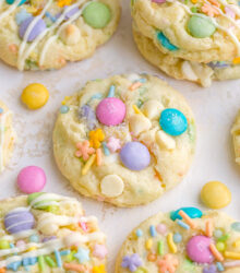 M&M Cake Mix Cookies-29