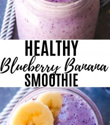 Blueberry Banana Smoothie
