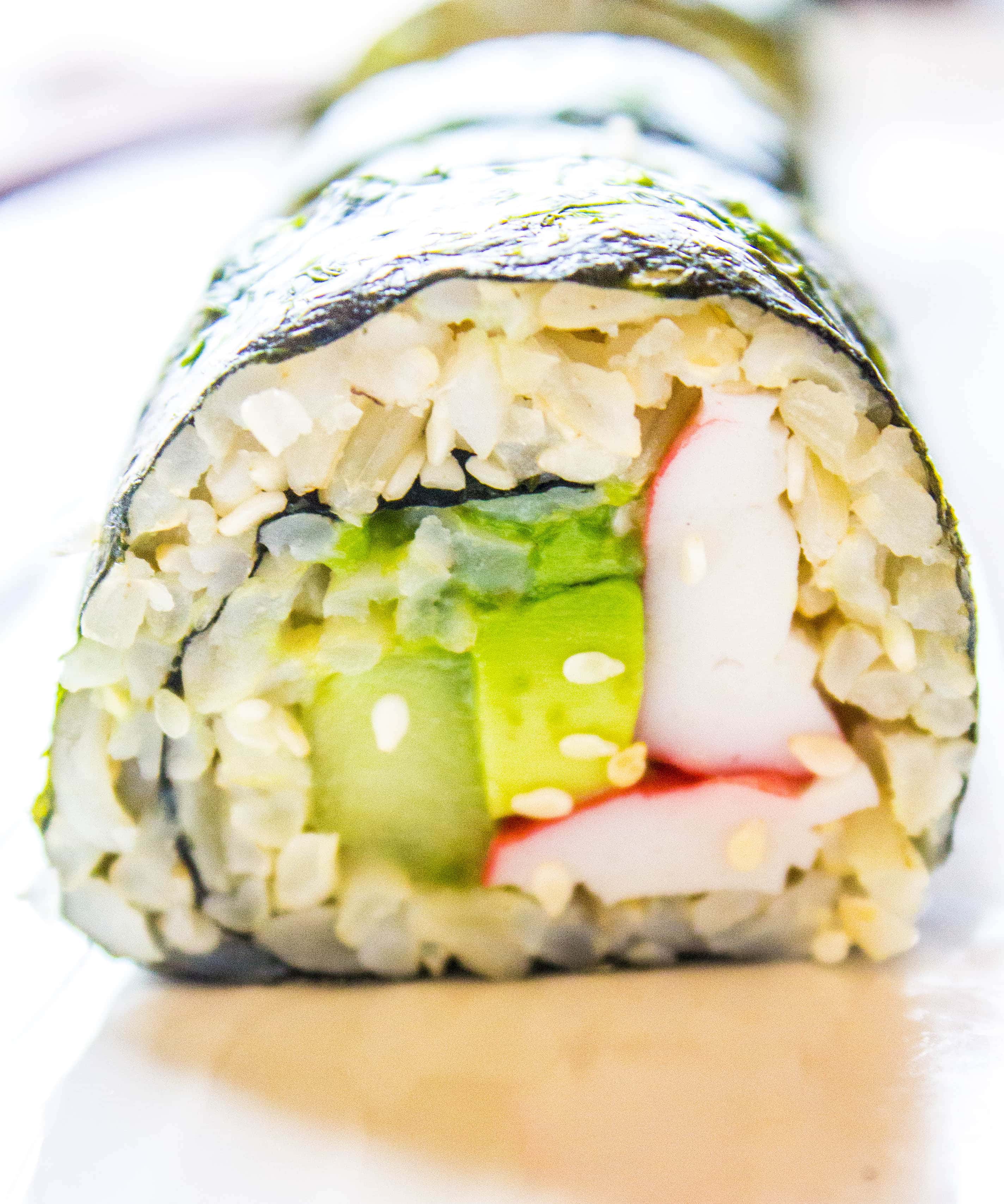 The Easiest California Roll