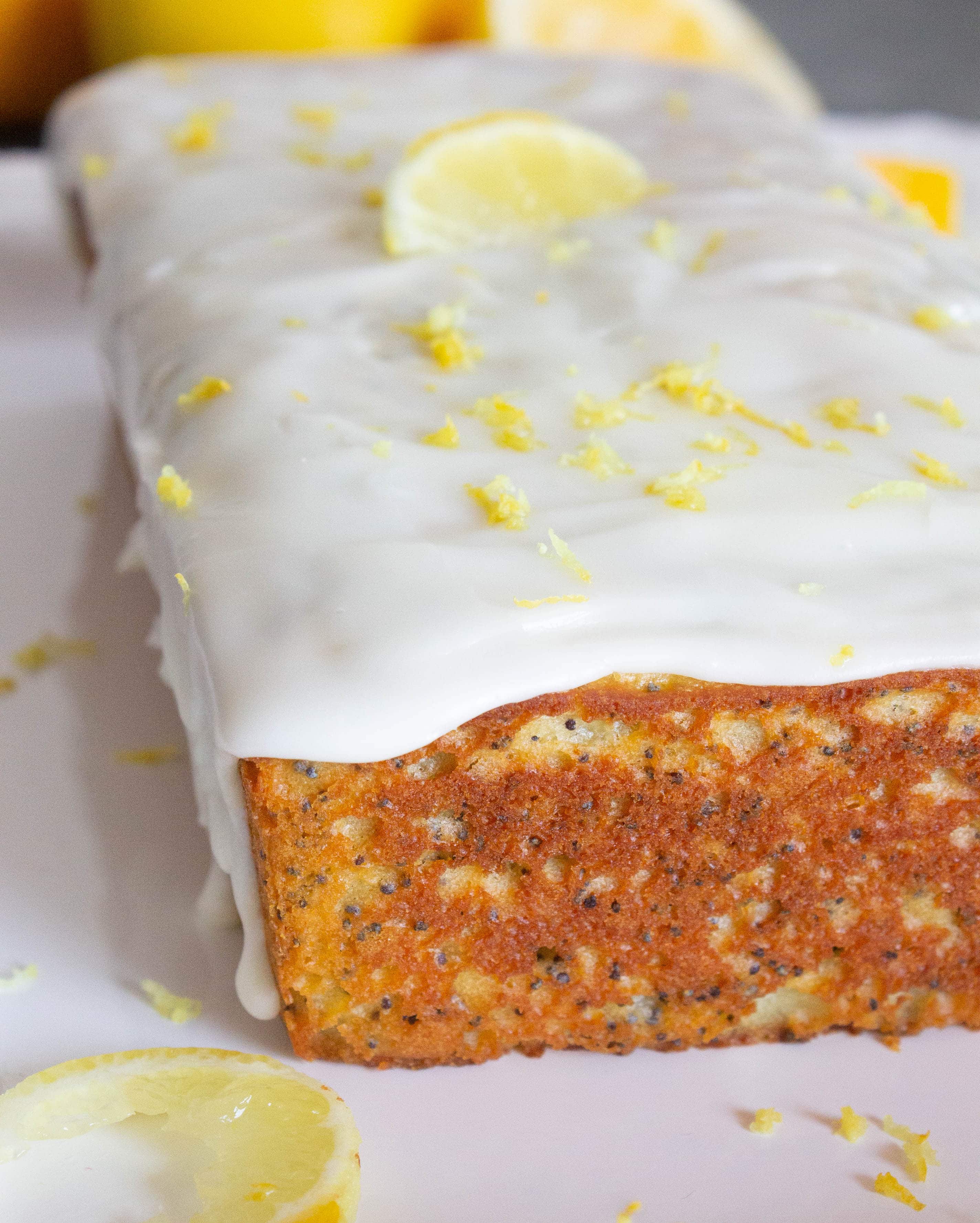 Lemon Poppy Seed Yogurt Bread