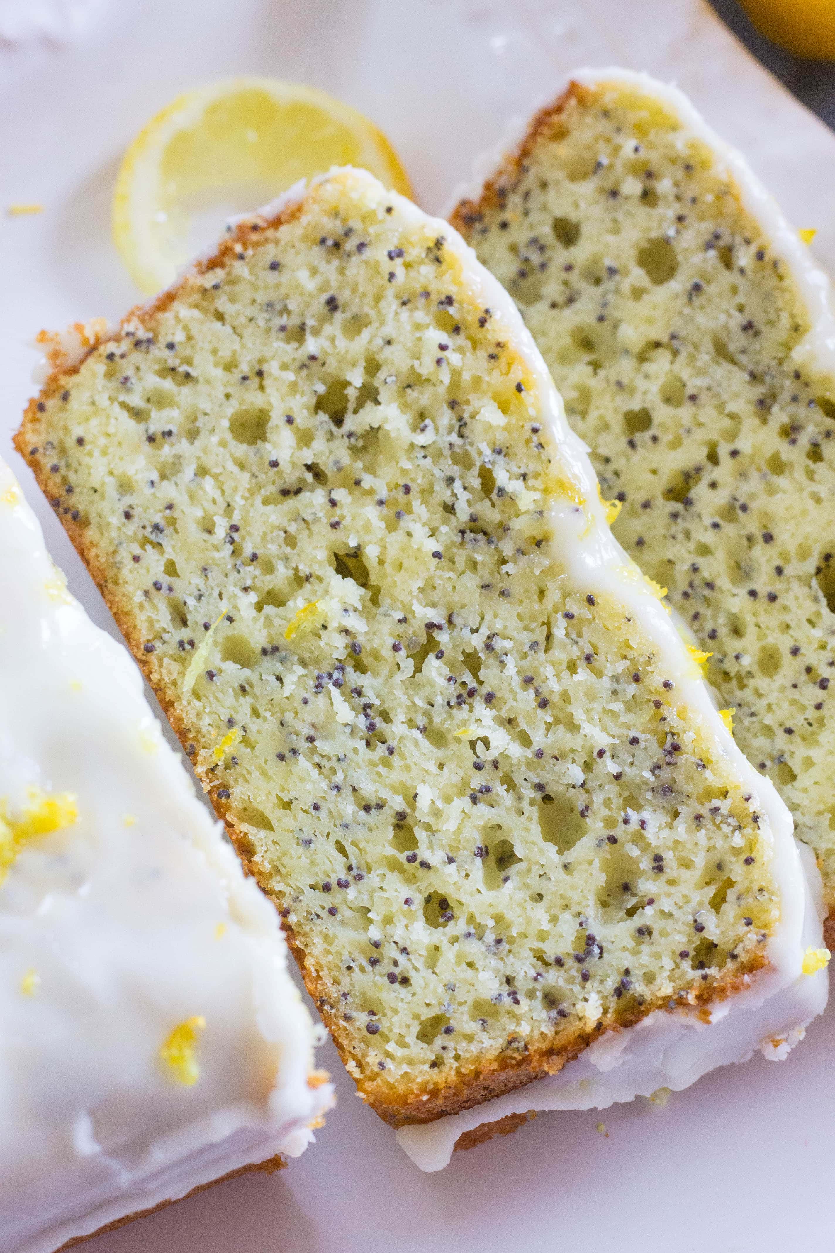 Lemon Poppyseed Yogurt Bread