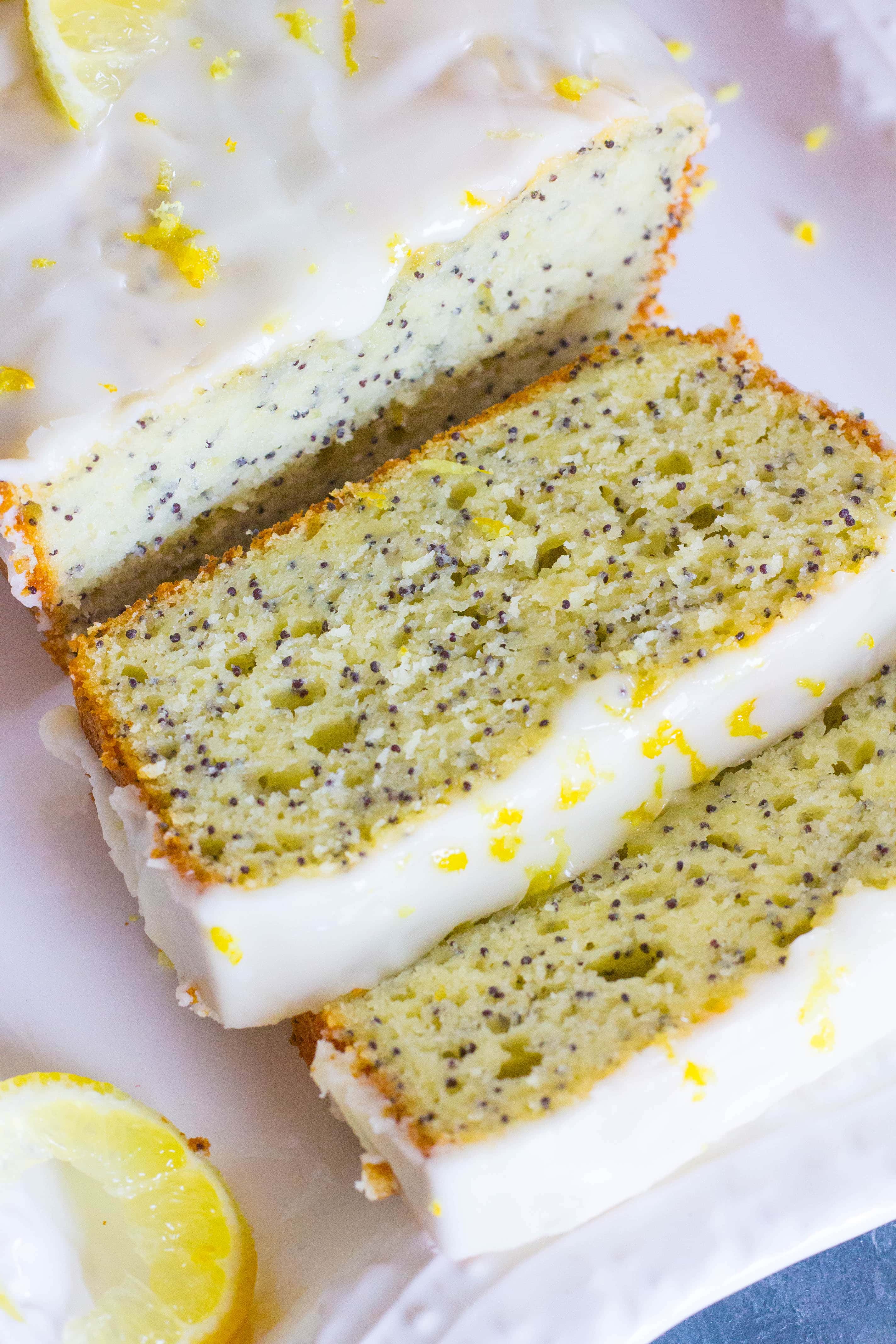 Lemon Poppy Seed Yogurt Bread