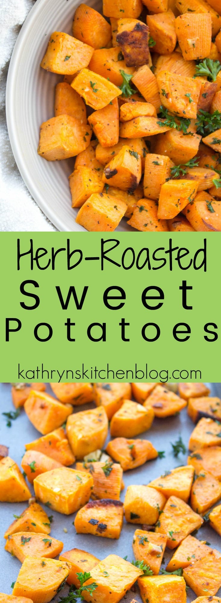 Herb-Roasted Sweet Potatoes