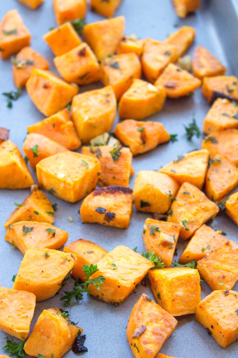 Herb-Roasted Sweet Potatoes