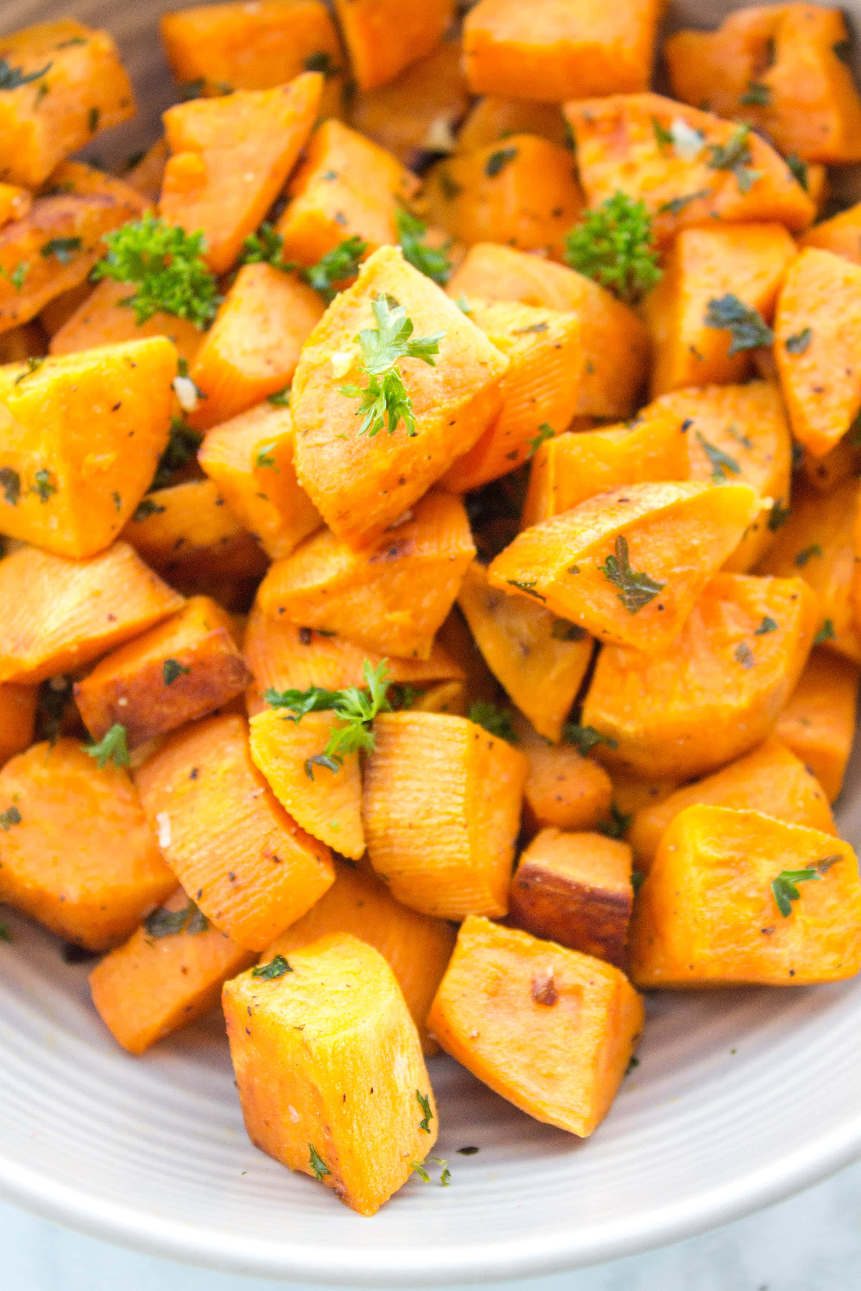 Herb-Roasted Sweet Potatoes