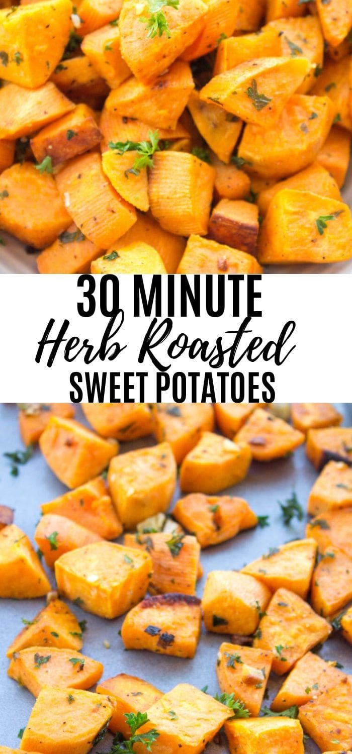 Herb-Roasted Sweet Potatoes