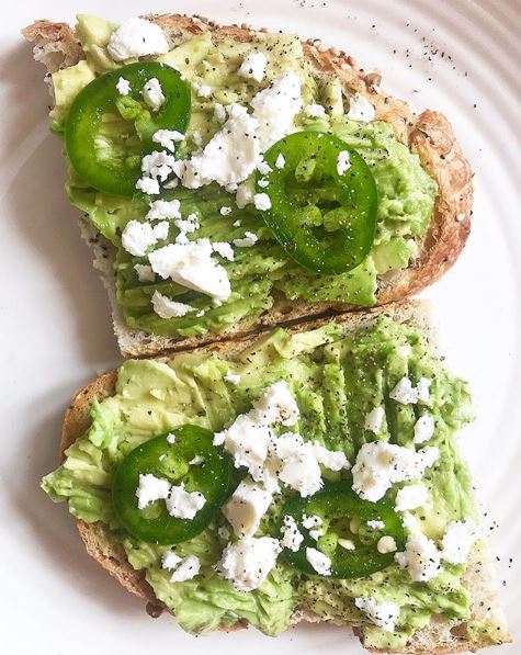 Spicy Sourdough Toast