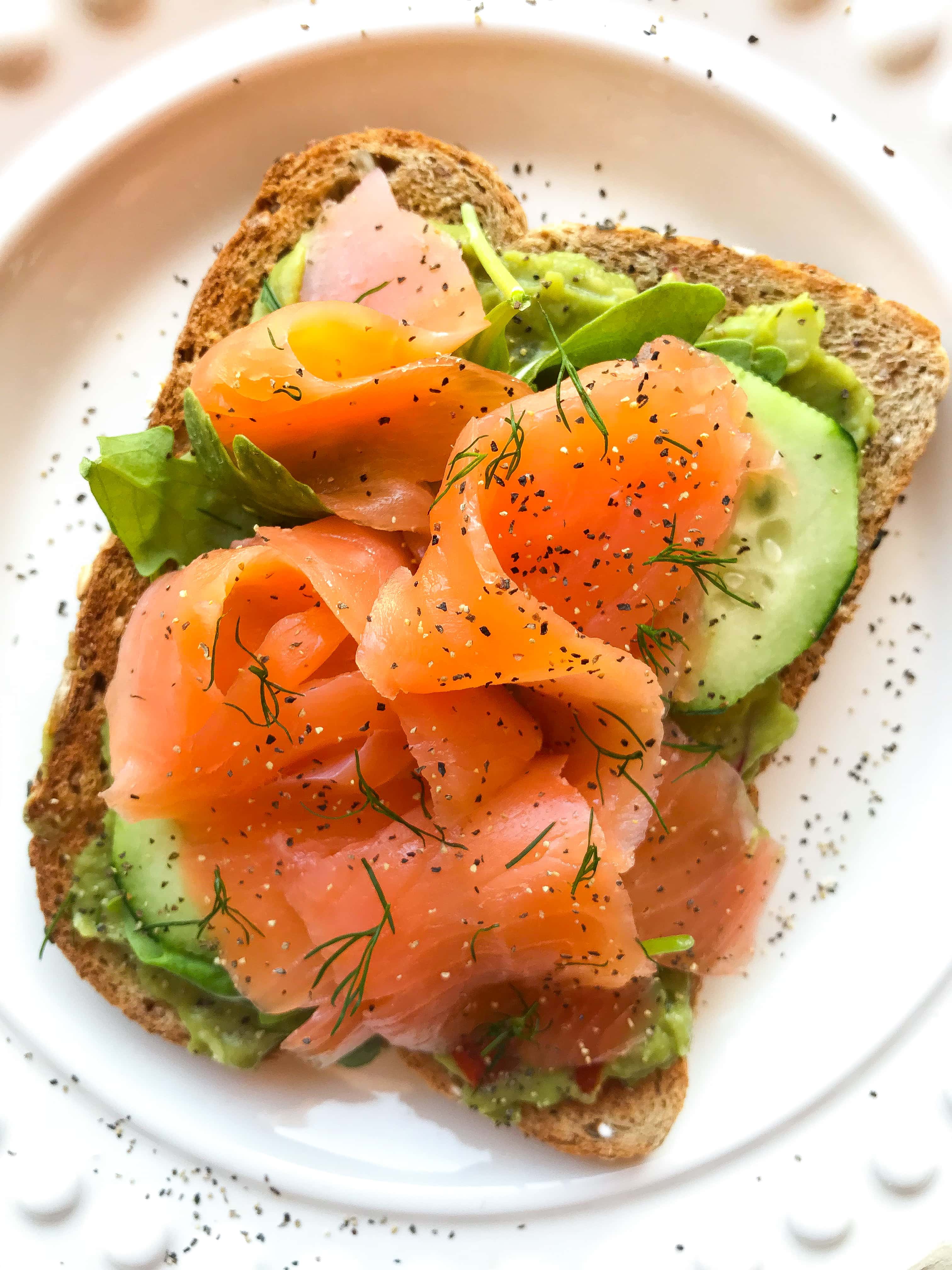 Smoked Salmon & Guac Toast