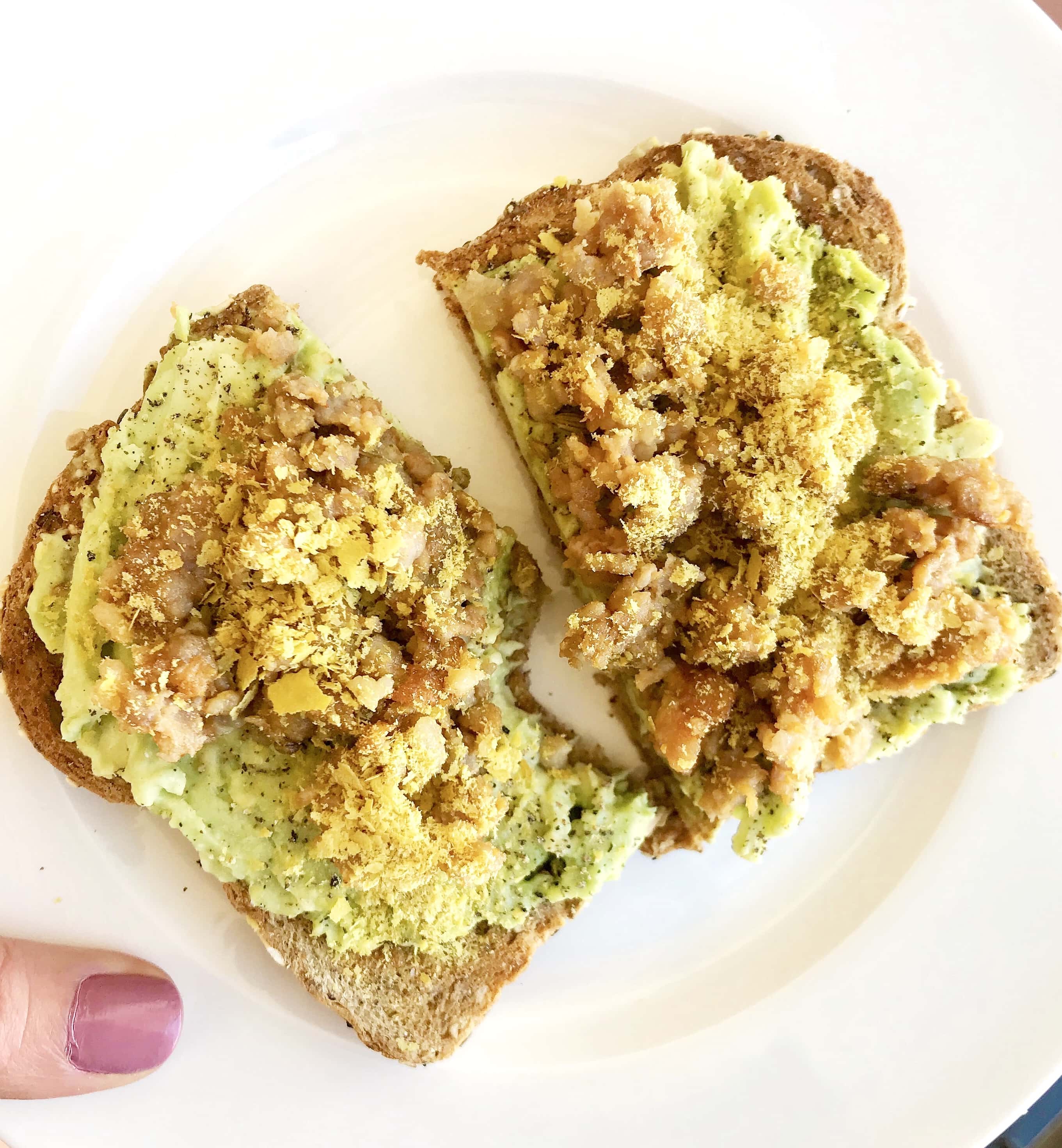  Italian Sausage Avo Toast