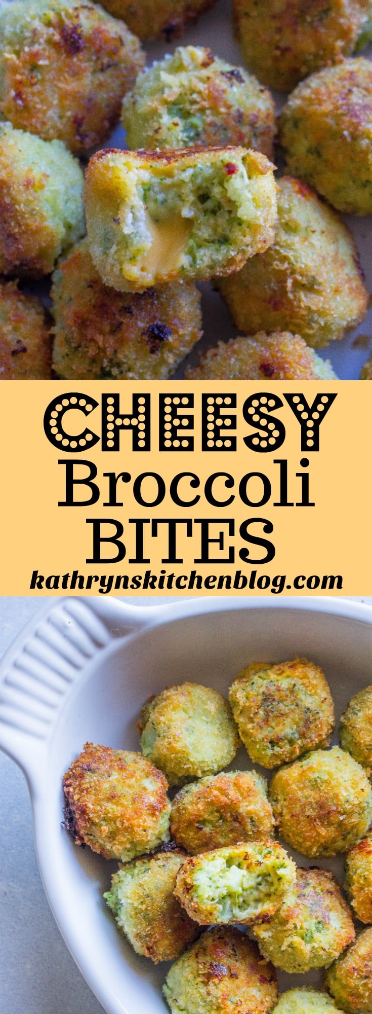 cheesy broccoli bites