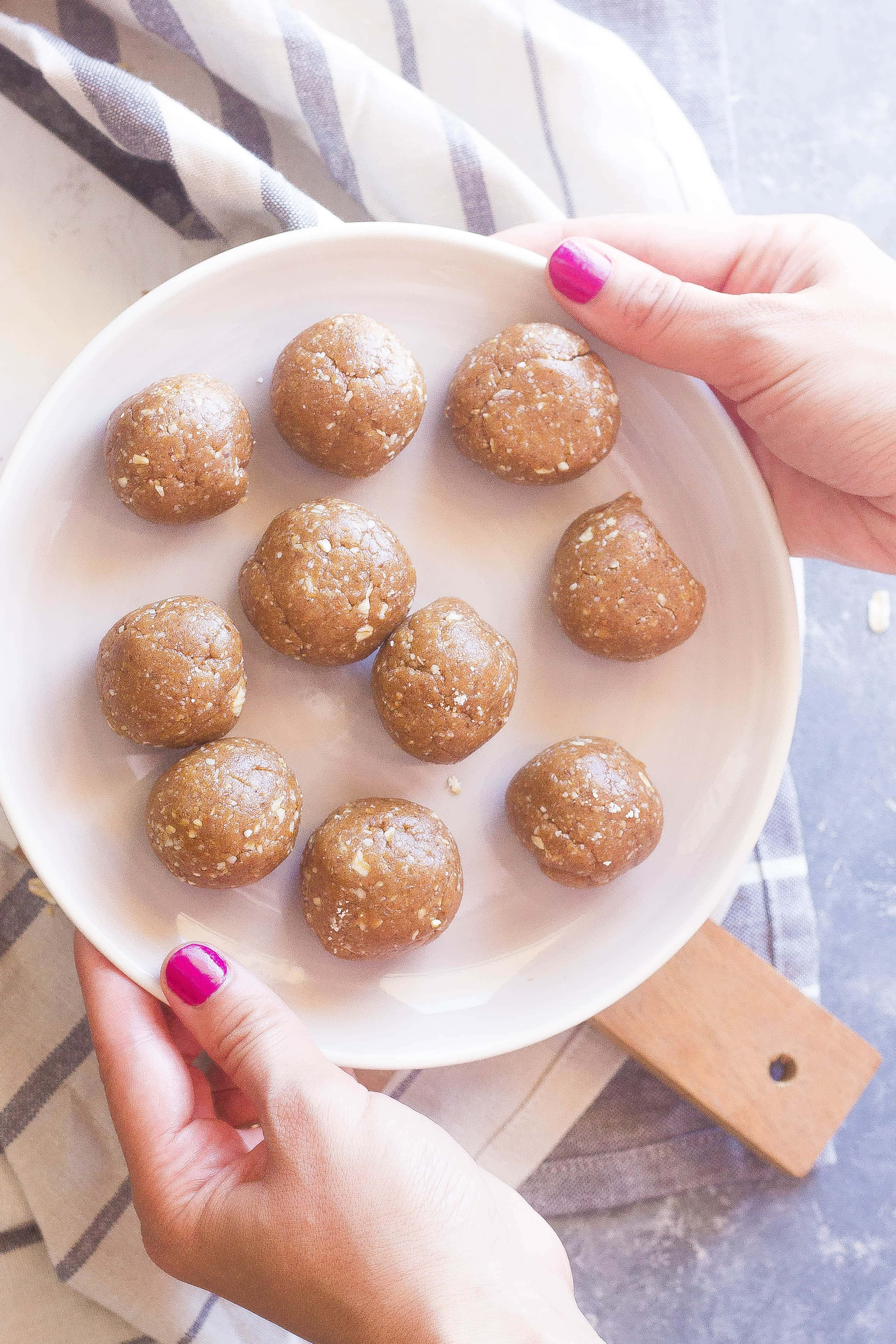 Peanut Butter Oatmeal Cookie Bliss Bites 4