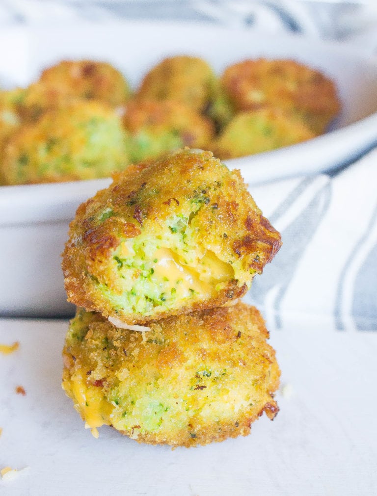 Cheesy Broccoli Bites
