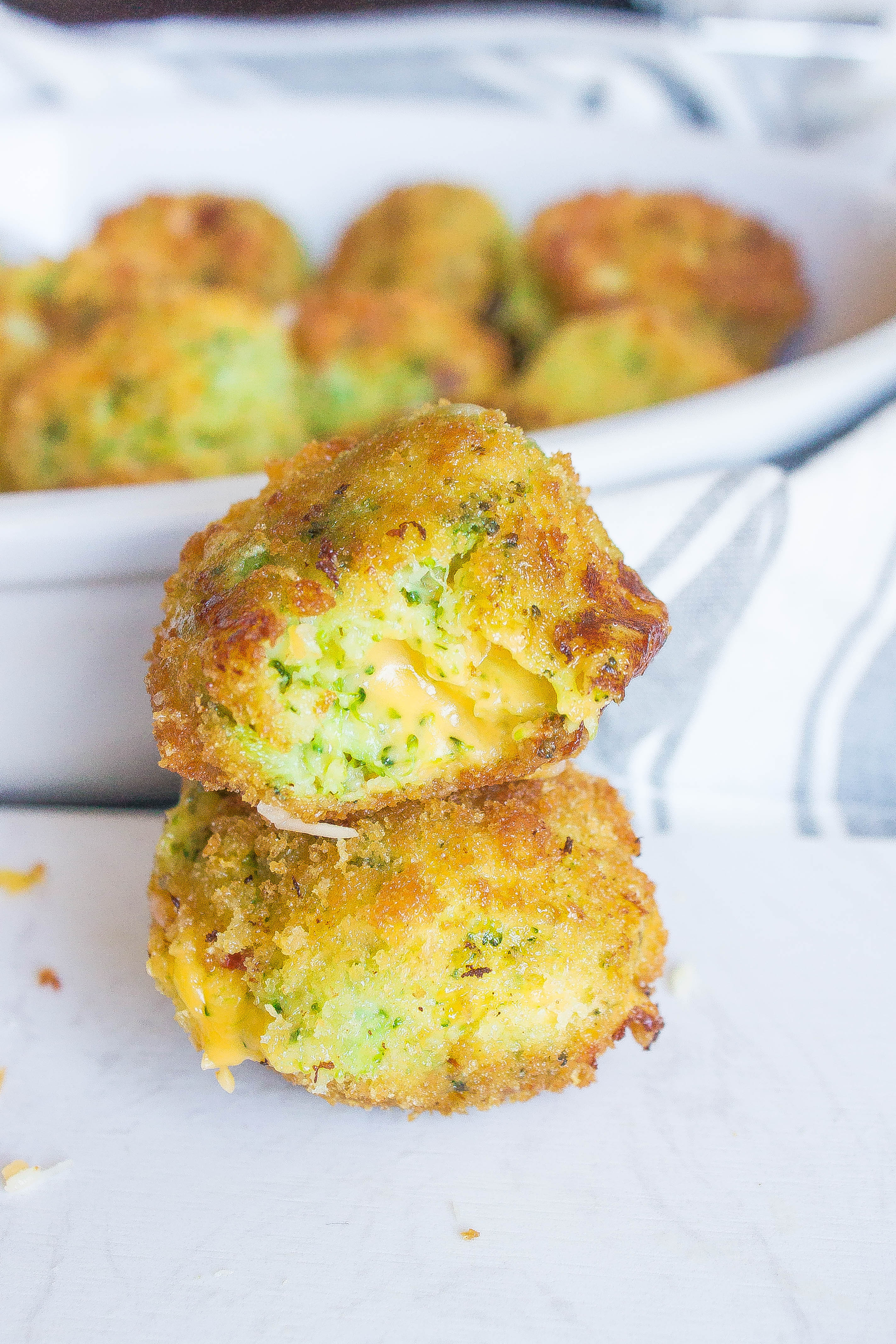 Cheesy Broccoli Bites