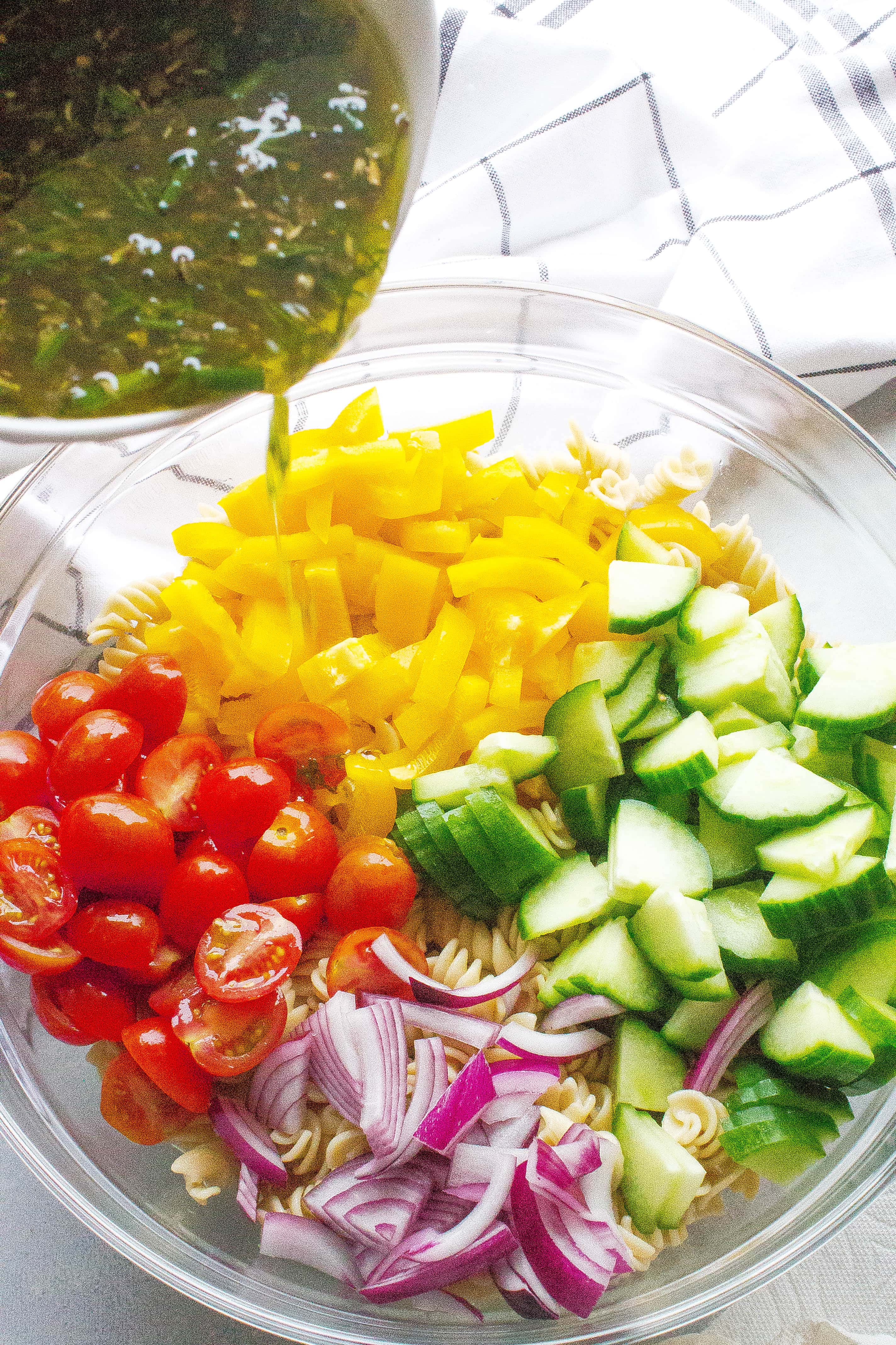 Vegetable Herb Pasta Salad