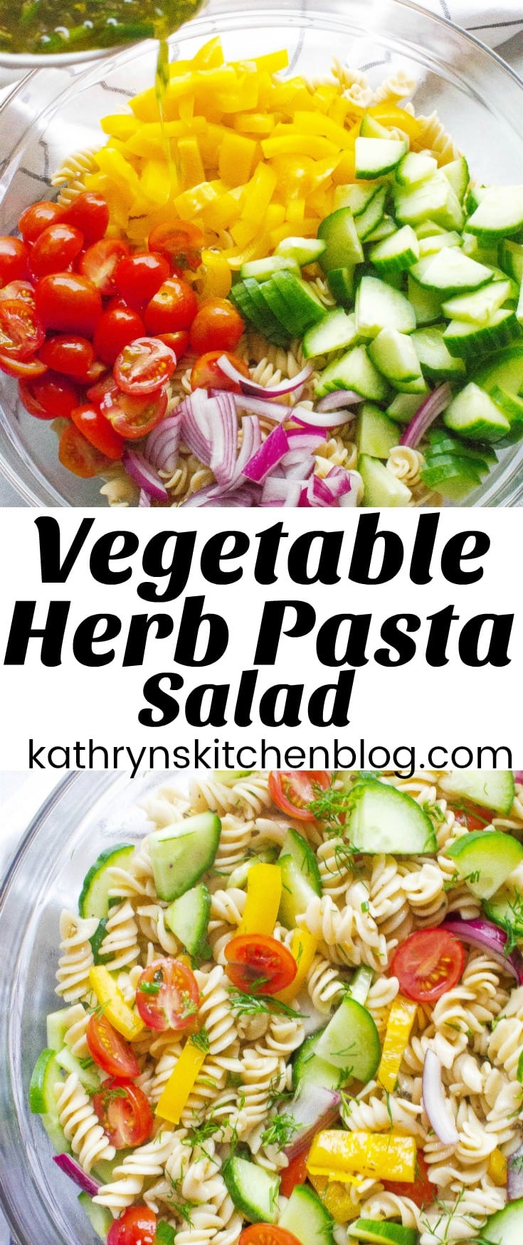 Veggie Herb Pasta Salad