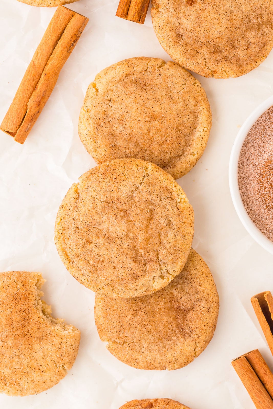 Buttery Snickerdoodles.