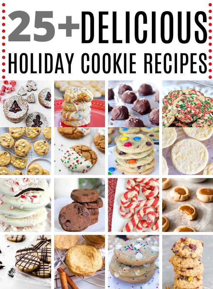 25+ Delicious Holiday Cookie Recipes 