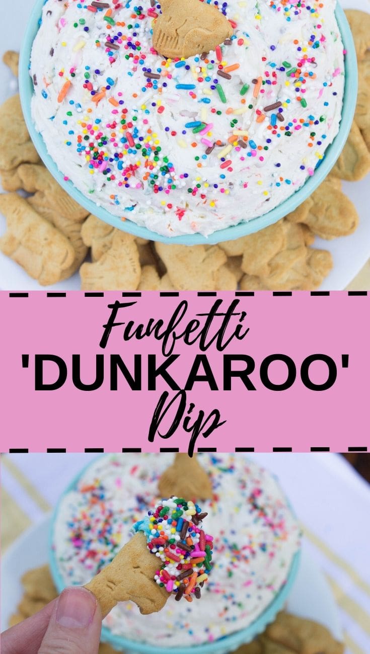 Funfetti Dunkaroo dip