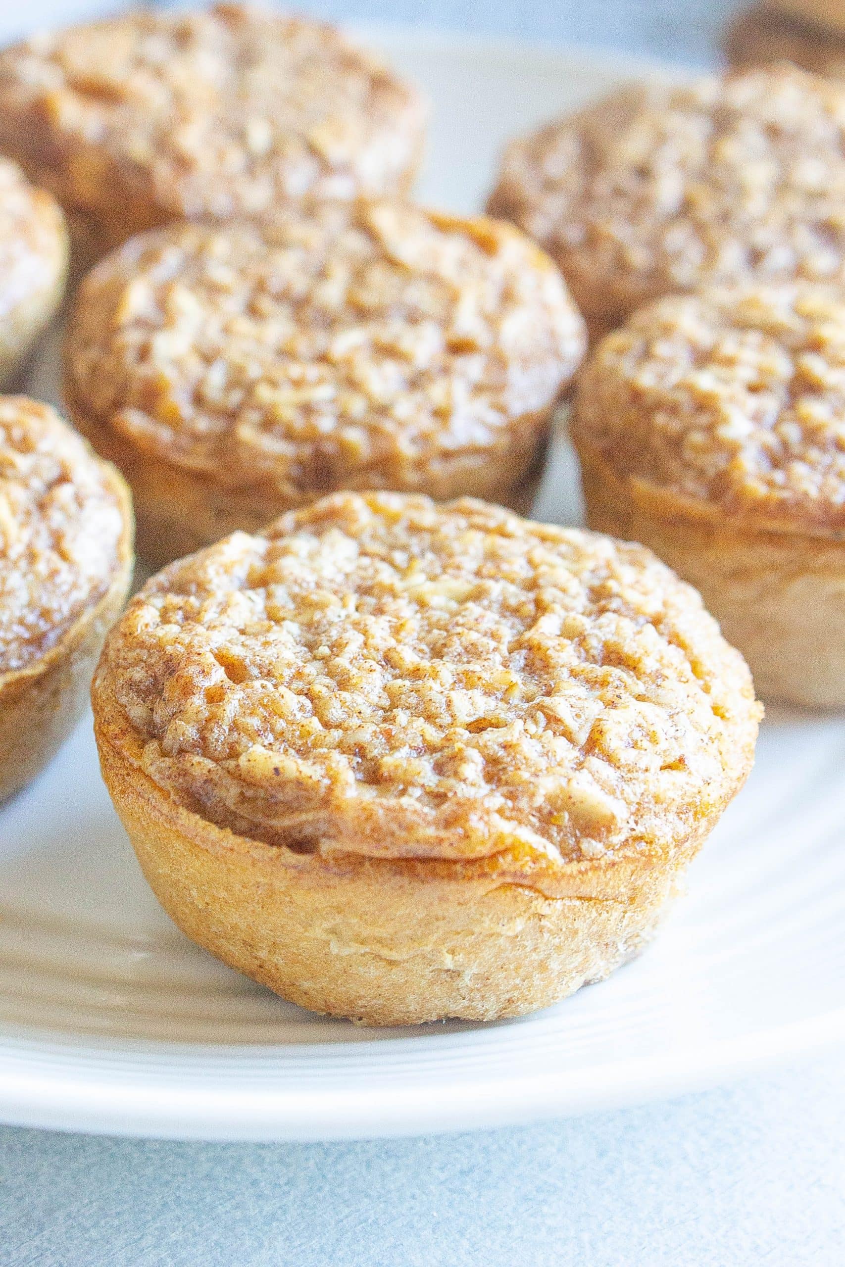 Baked Gingerbread Oatmeal Bites